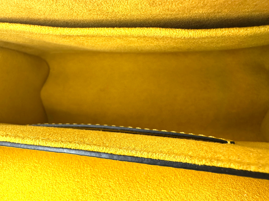 Louis Vuitton Yellow Twist MM Early Bird Epi Leather Medium Size Shoulder Bag LV1760