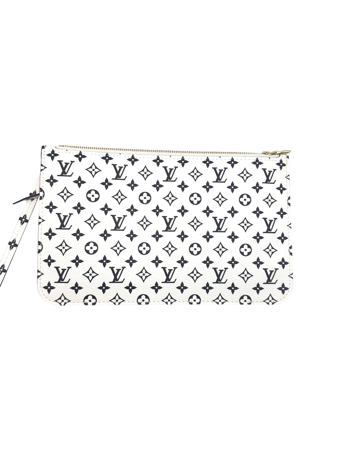 Louis Vuitton Rouge Monogram Giant Neverfull MM Handle Bag With White Pochette LV1761