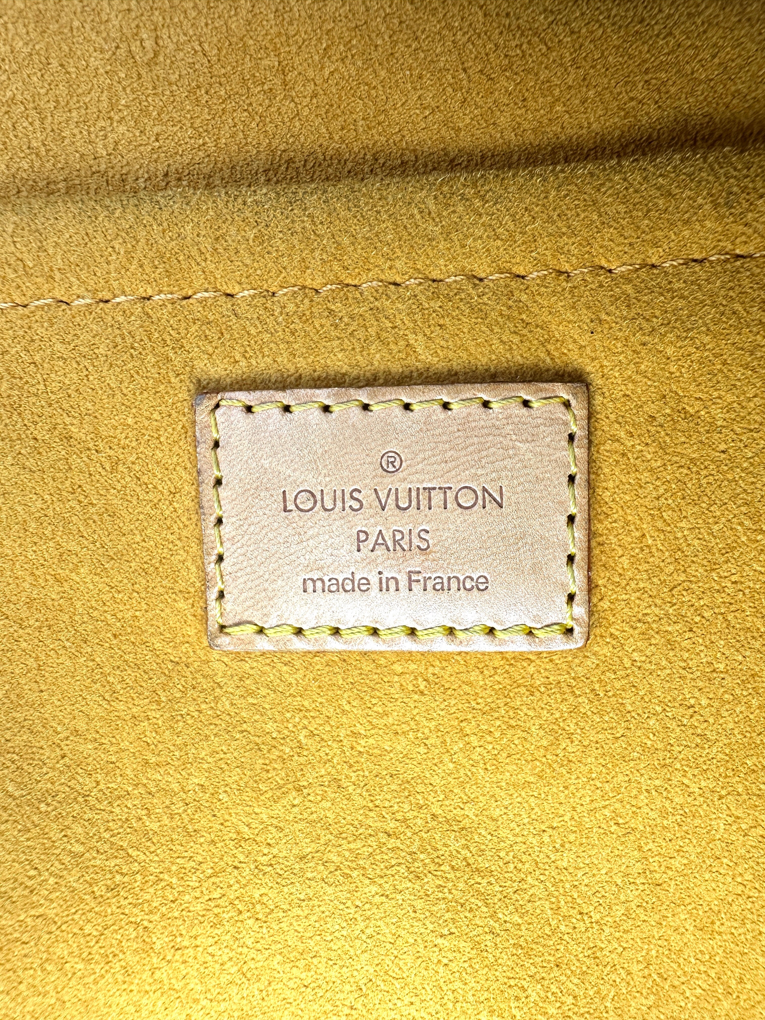 Louis Vuitton Monogram Denim Cruise Collection Handle Bag LV1753