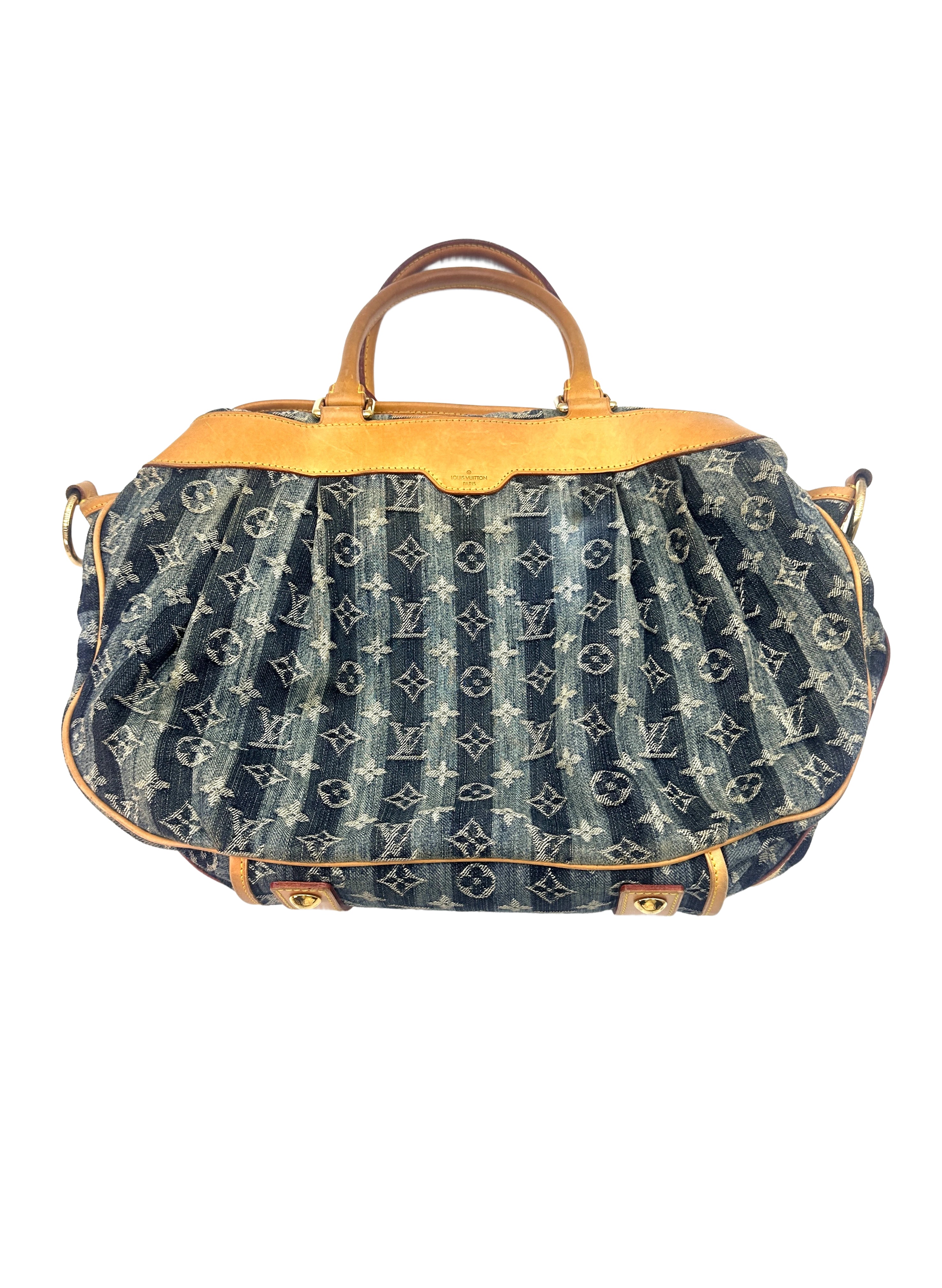 Louis Vuitton Monogram Denim Cruise Collection Handle Bag LV1753