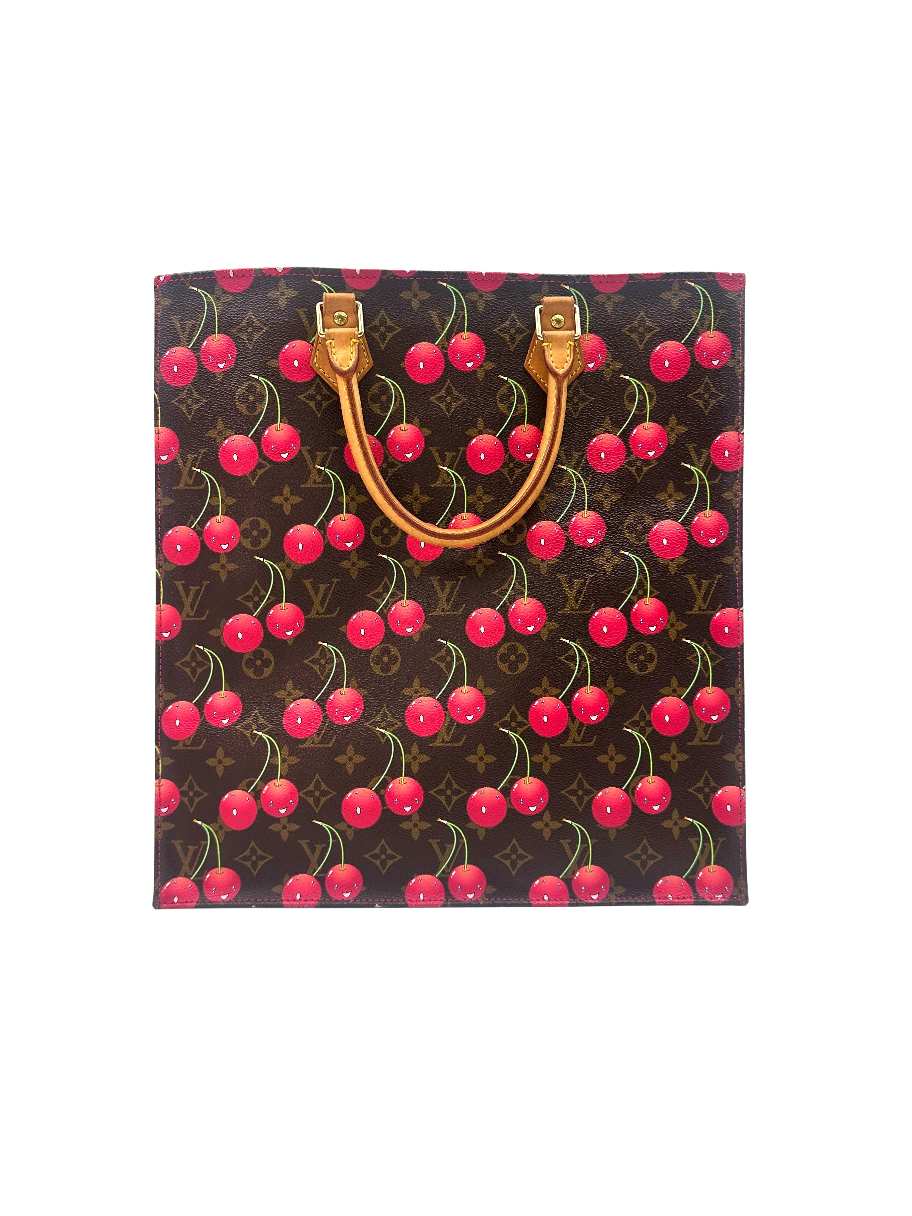 Louis Vuitton x Takashi Murakami Monogram Cerises Handle Bag LV1758