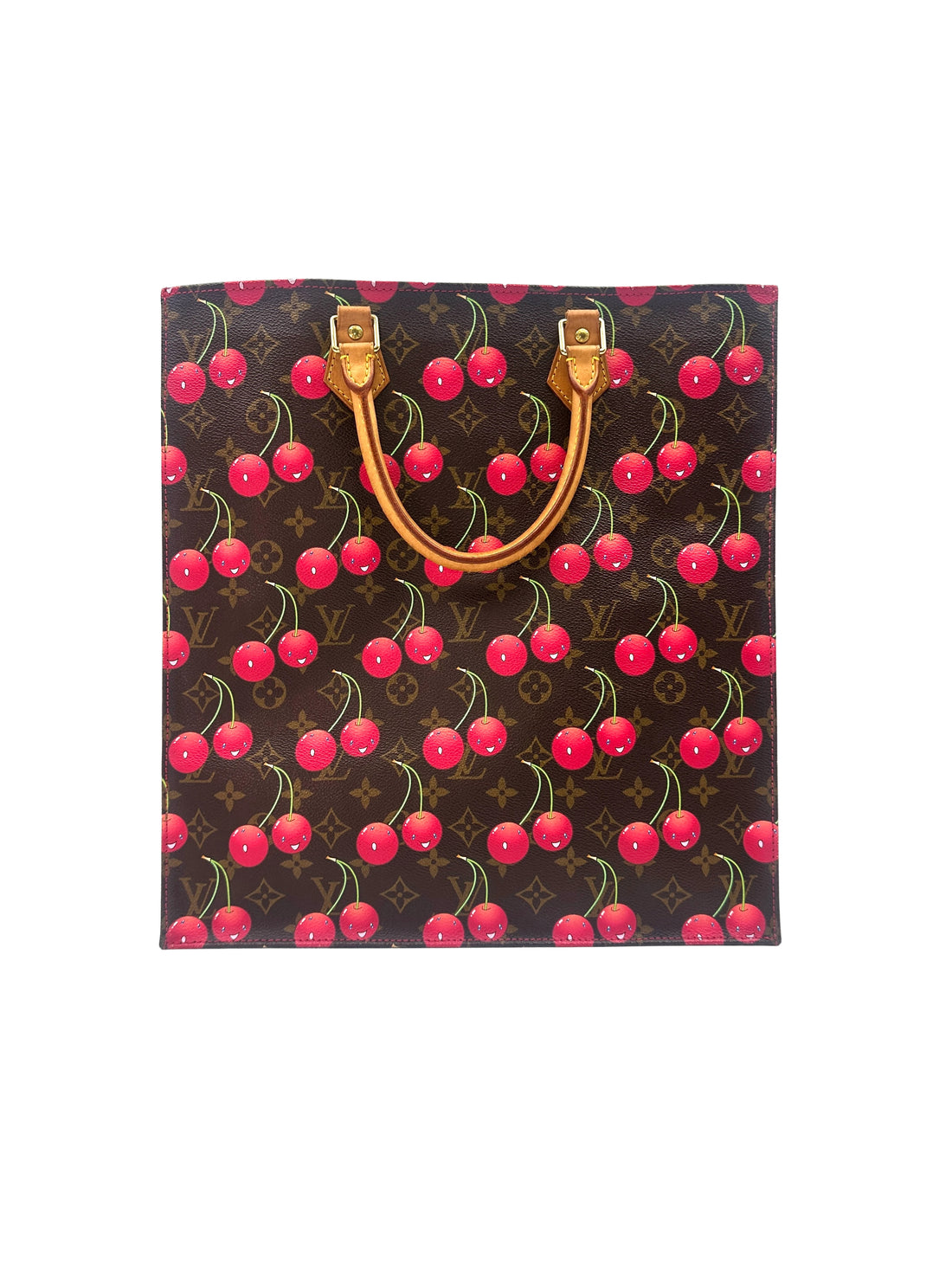 Louis Vuitton x Takashi Murakami Monogram Cerises Handle Bag LV1758