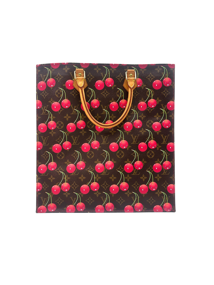 Louis Vuitton x Takashi Murakami Monogram Cerises Handle Bag LV1758