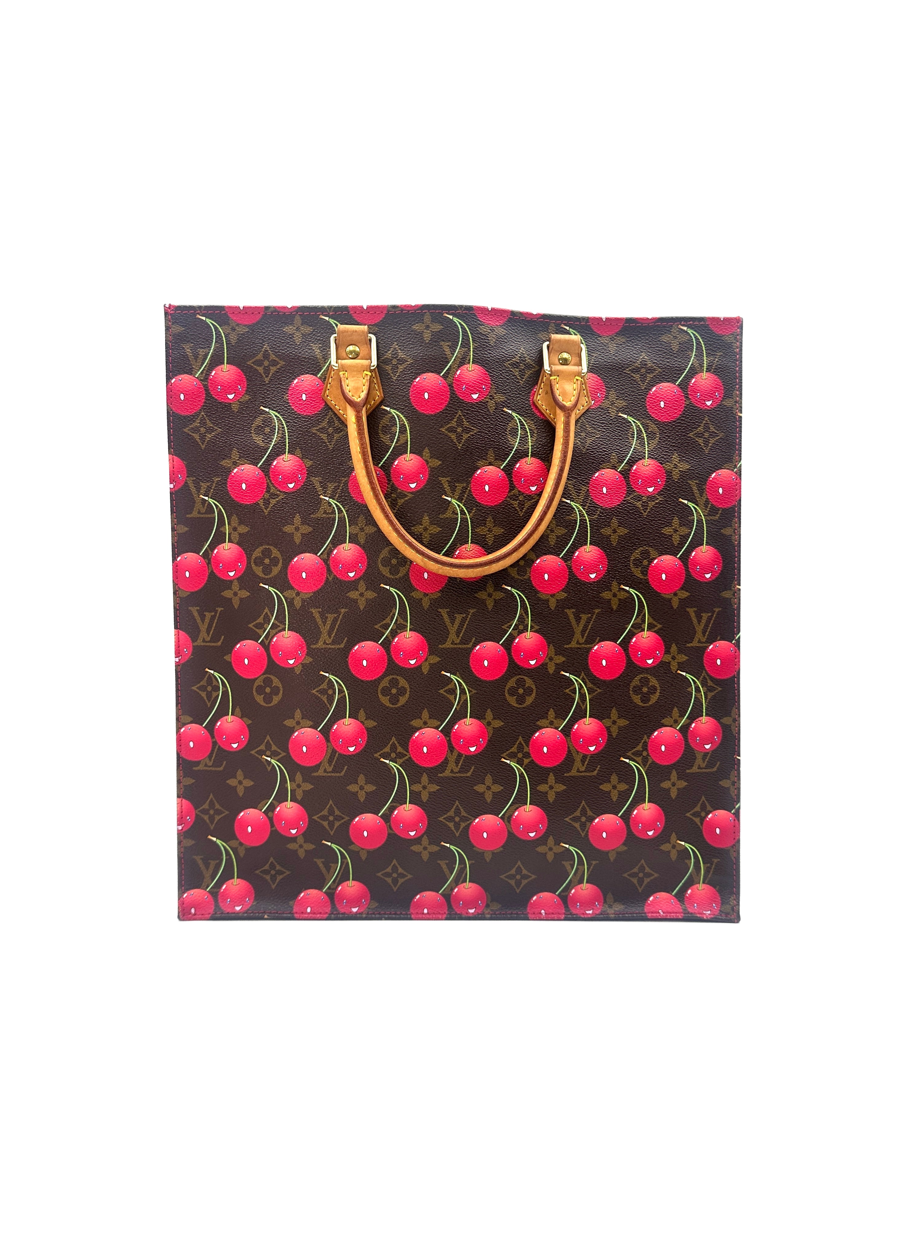 Louis Vuitton x Takashi Murakami Monogram Cerises Handle Bag LV1758
