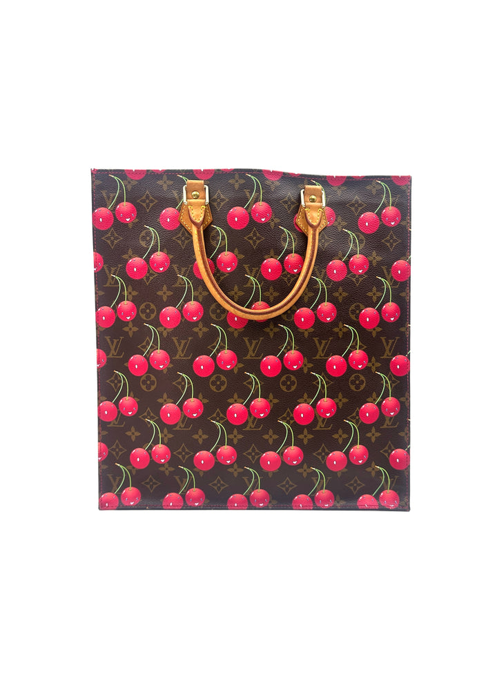 Louis Vuitton x Takashi Murakami Monogram Cerises Handle Bag LV1758