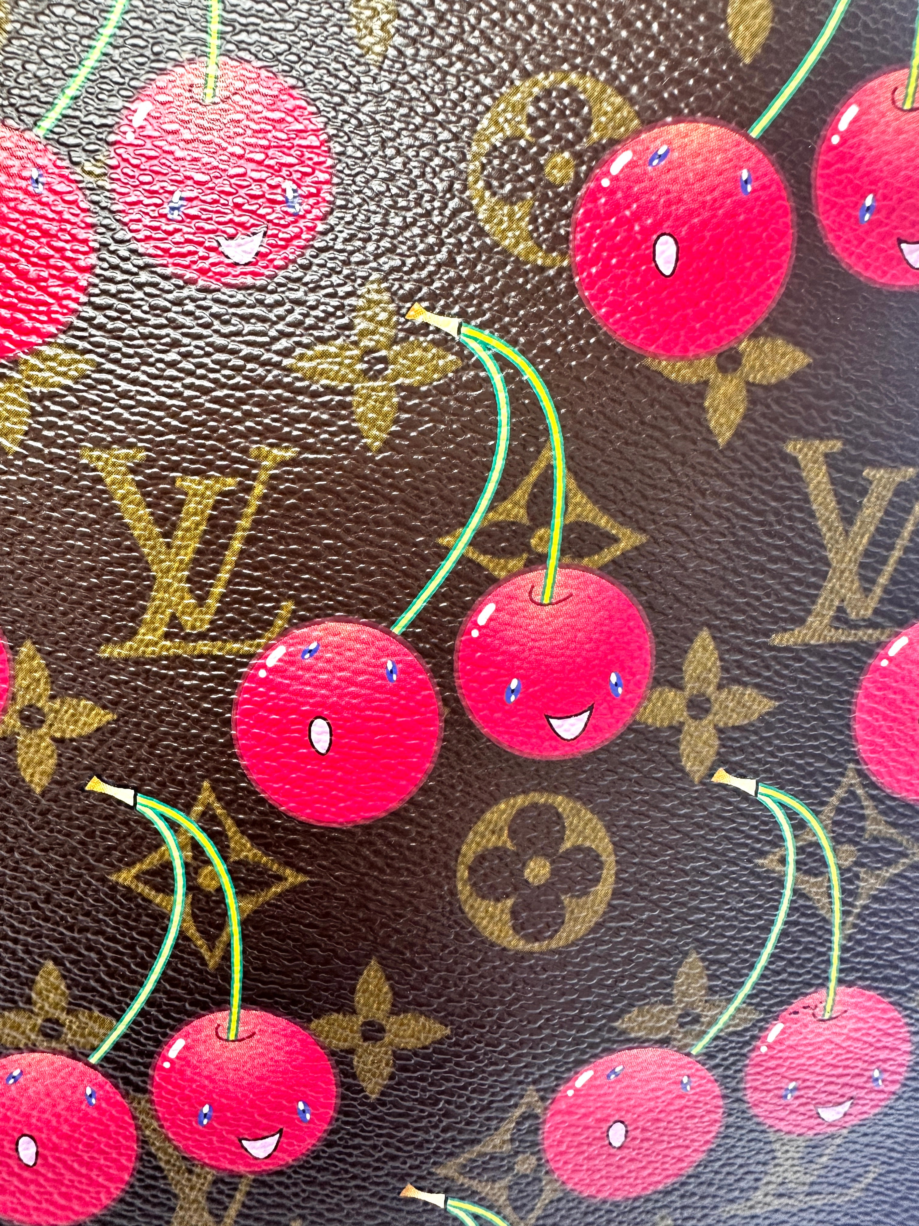 Louis Vuitton x Takashi Murakami Monogram Cerises Handle Bag LV1758