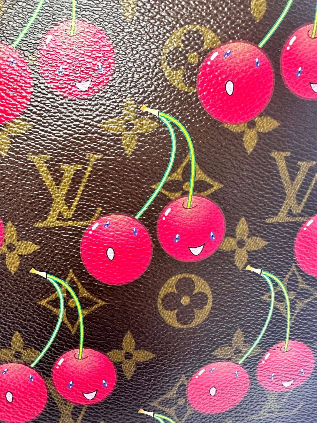 Louis Vuitton x Takashi Murakami Monogram Cerises Handle Bag LV1758