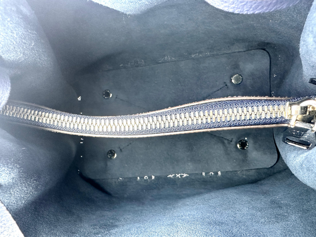 Louis Vuitton Monogram Blue Muria Bucket Handle Bag LV1749