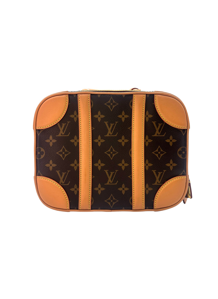 Louis Vuitton Medium Size Monogram Valisette PM Luggage Handle Bag LV1756