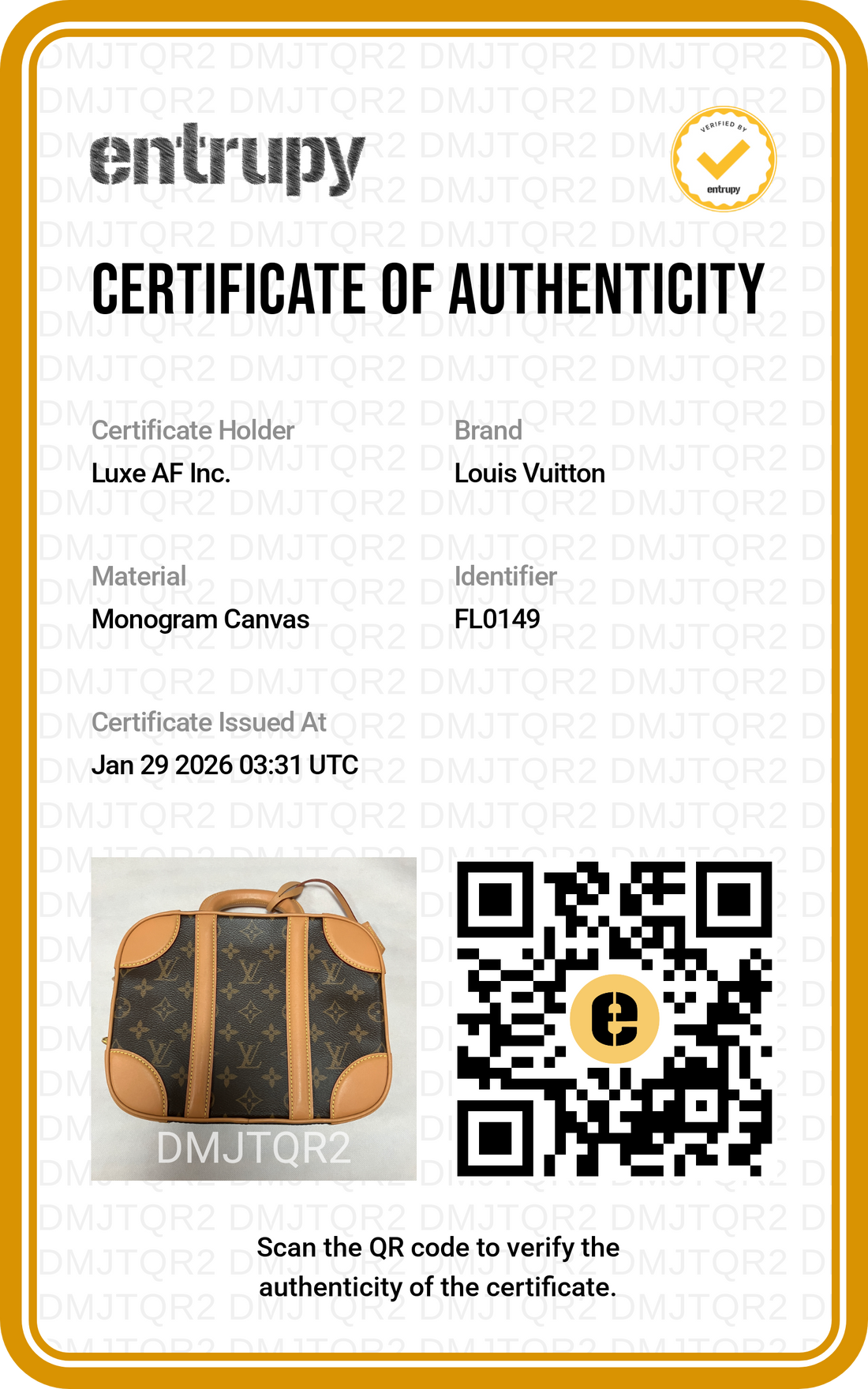 Louis Vuitton Medium Size Monogram Valisette PM Luggage Handle Bag LV1756