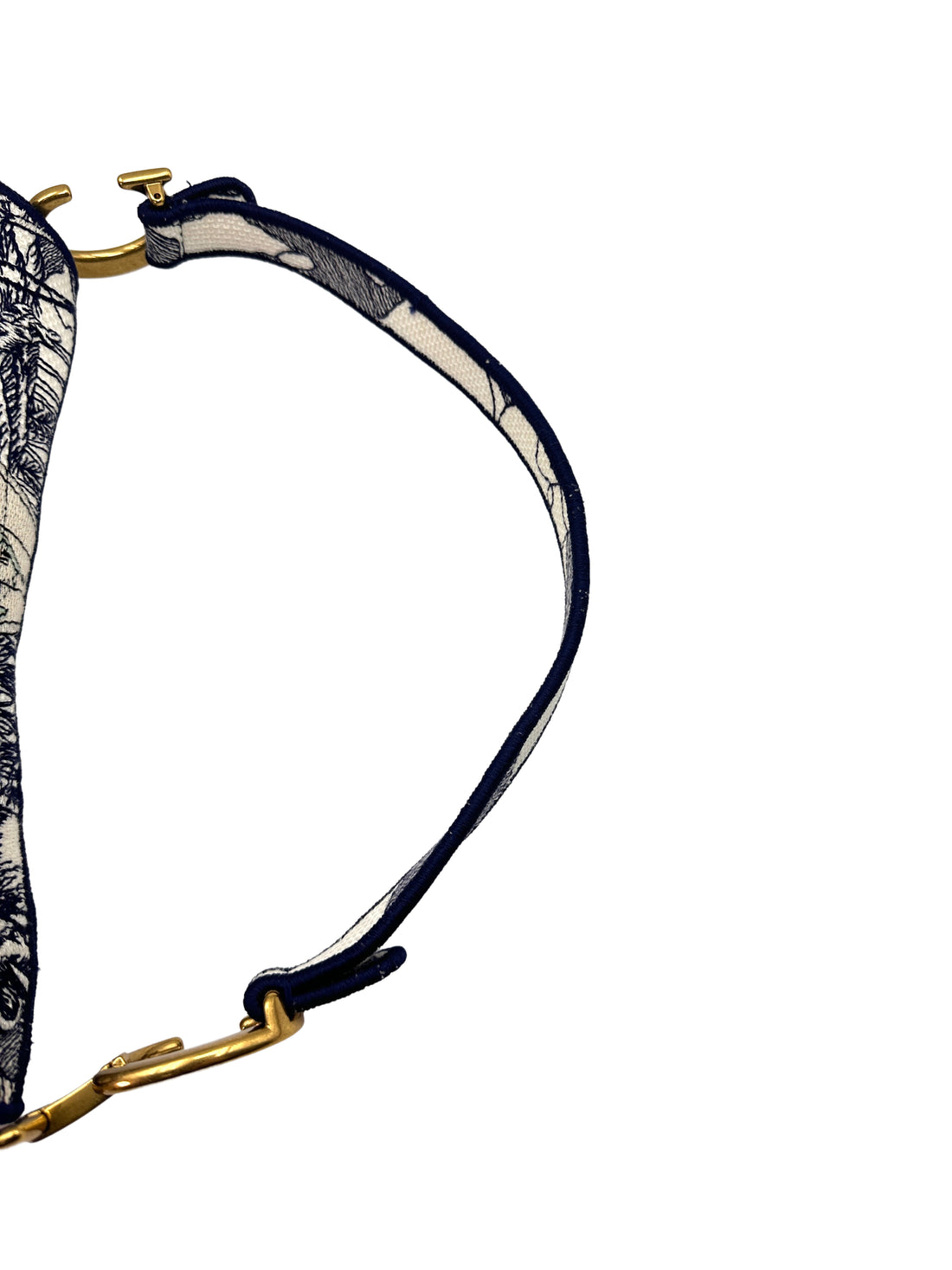 Christian Dior Around The World Embroidered Saddle Bag DR441