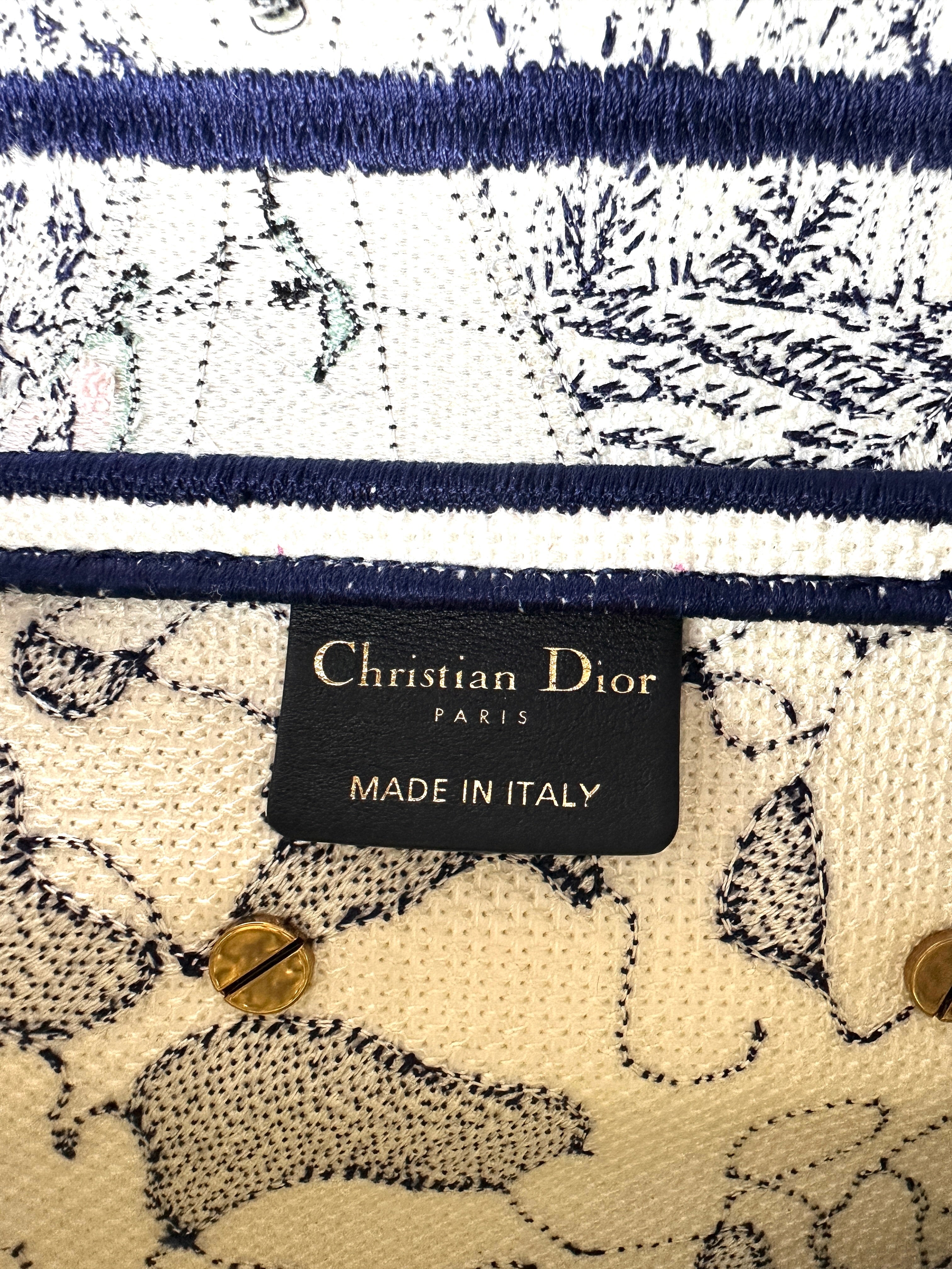Christian Dior Around The World Embroidered Saddle Bag DR441