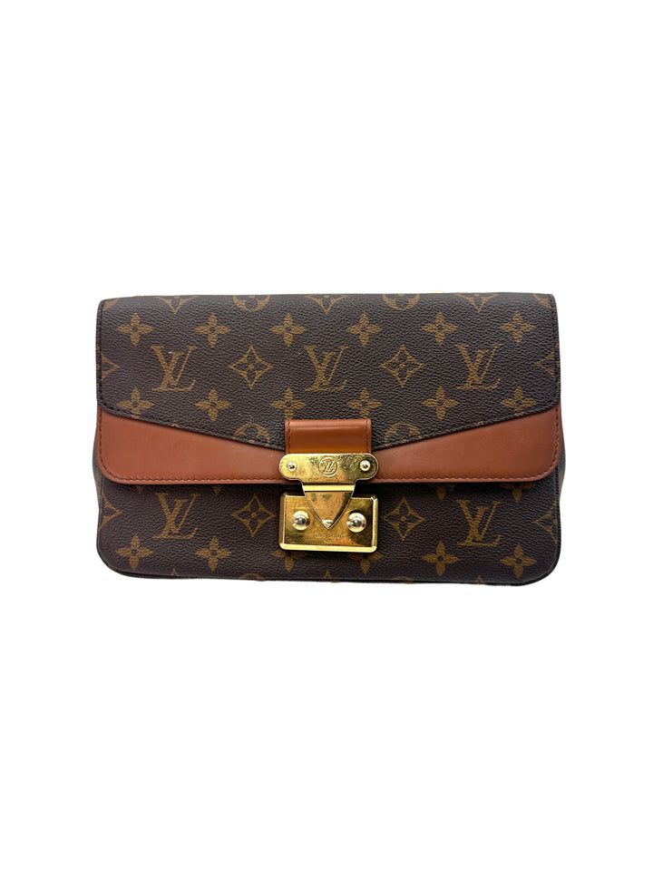 Louis Vuitton Marceau Caramel Monogram Calfskin Leather Shoulder Bag LV1763