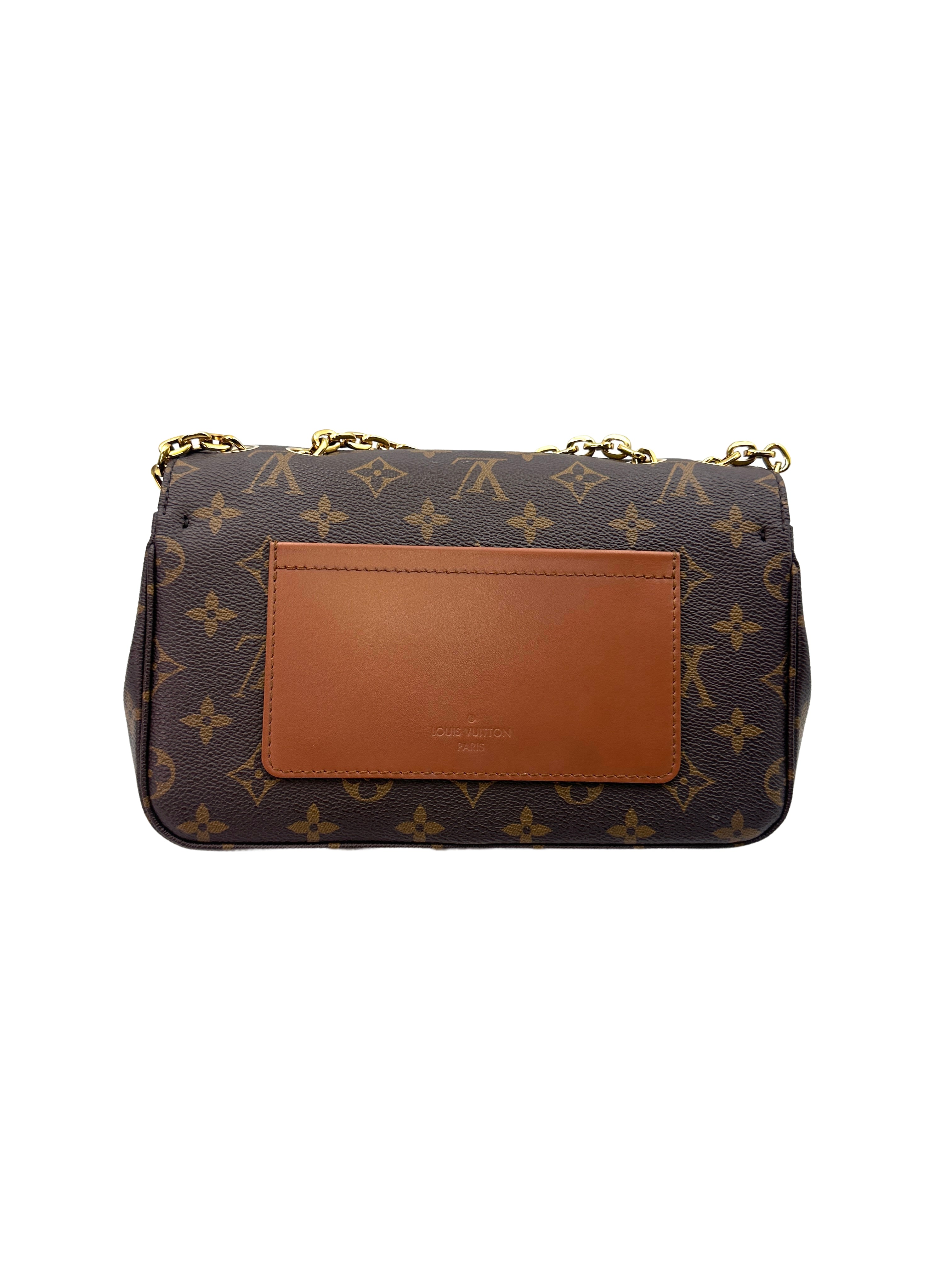 Louis Vuitton Marceau Caramel Monogram Calfskin Leather Shoulder Bag LV1763