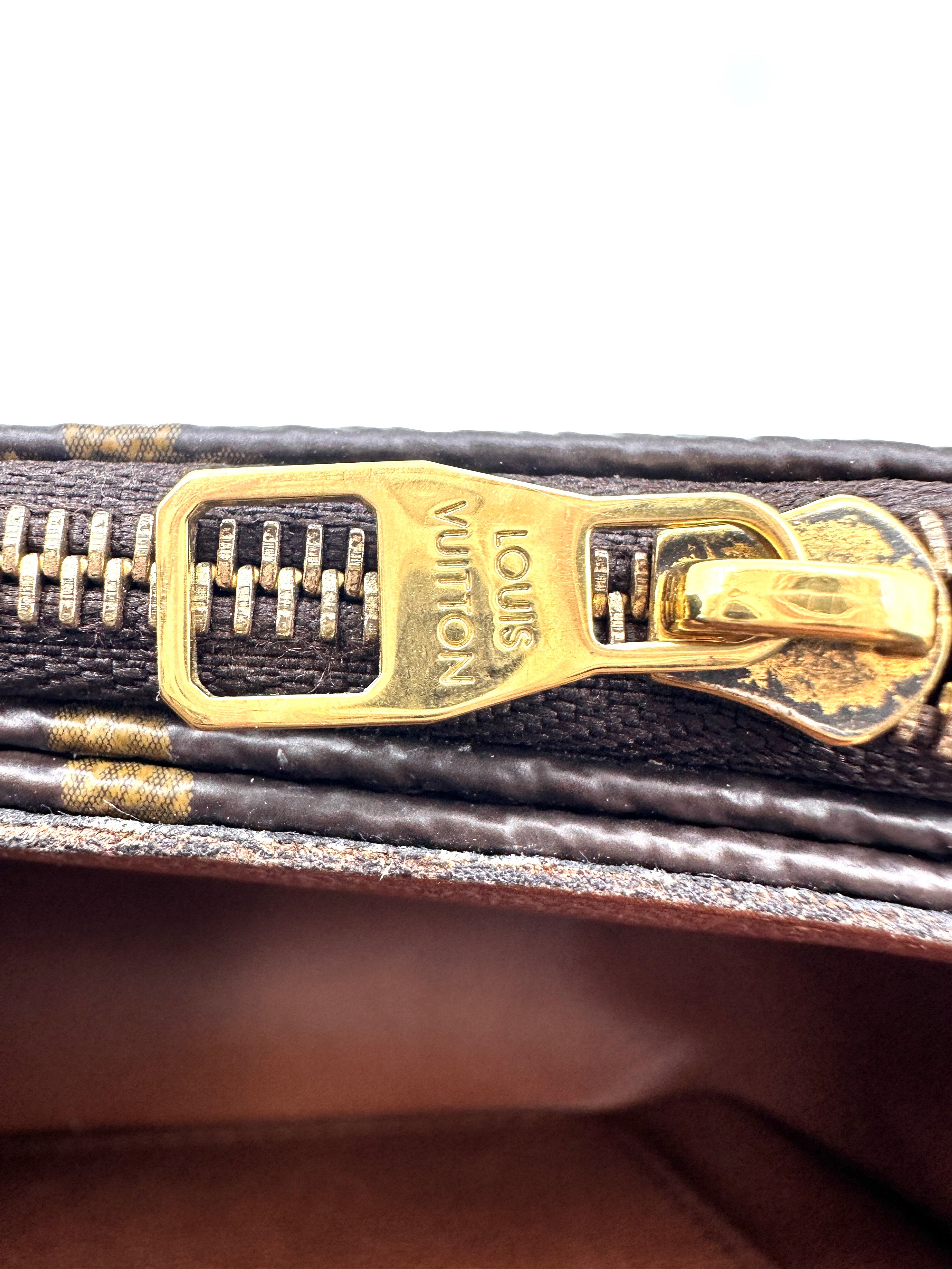 Louis Vuitton Marceau Caramel Monogram Calfskin Leather Shoulder Bag LV1763