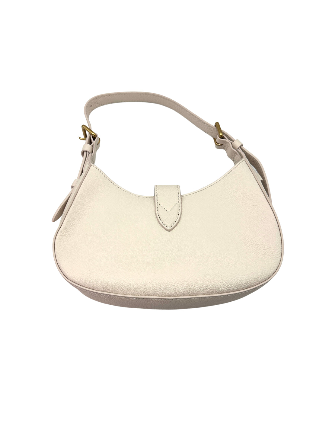 Louis Vuitton White Low Key Leather Shoulder Bag LV1766