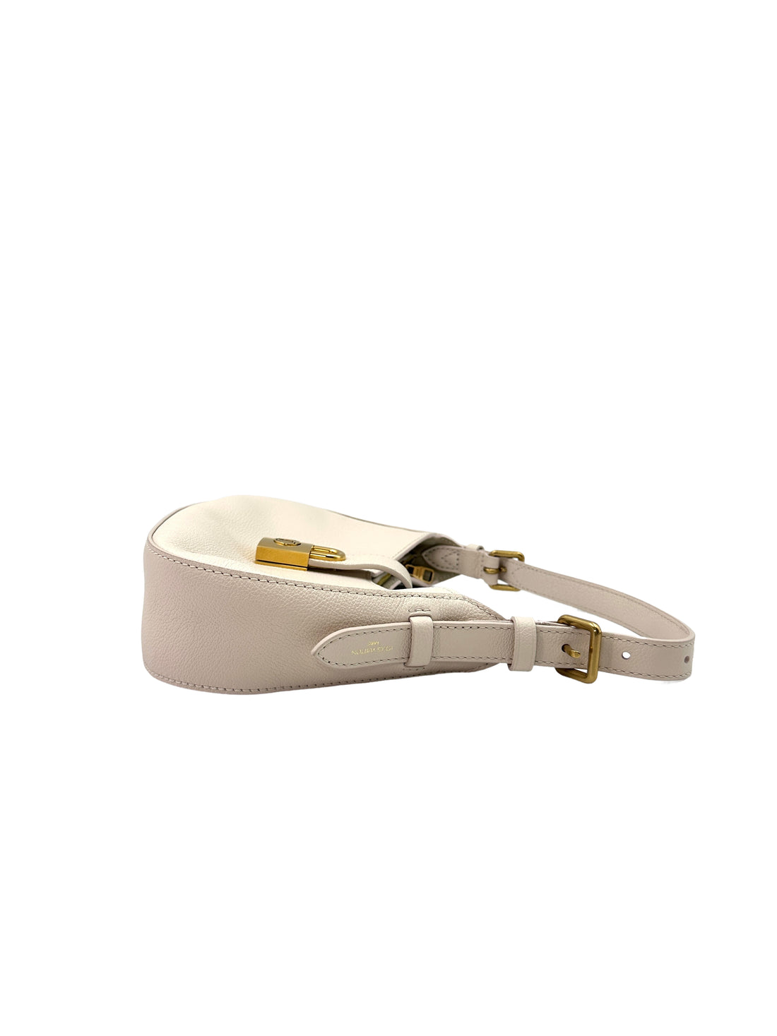 Louis Vuitton White Low Key Leather Shoulder Bag LV1766