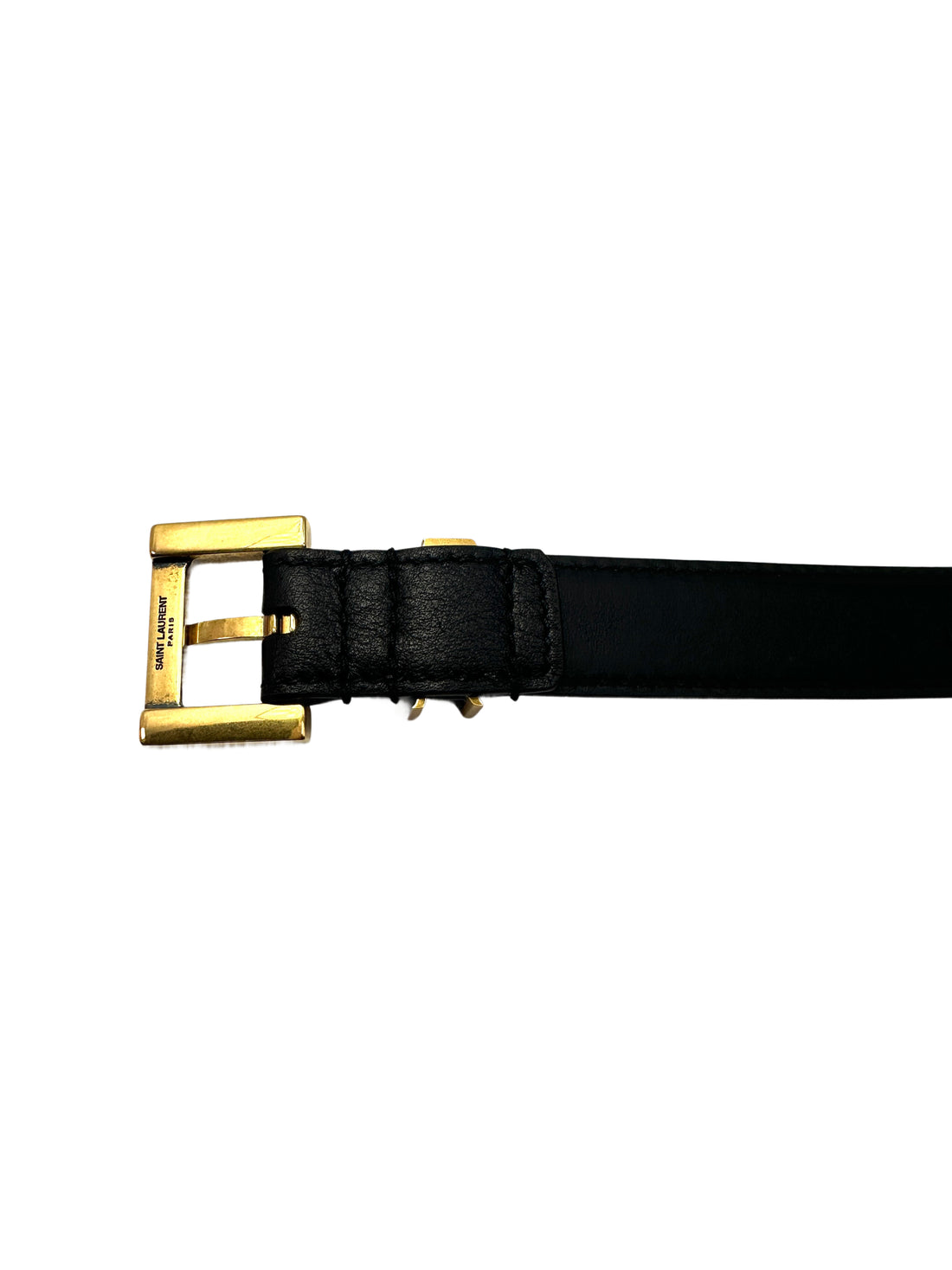 Saint Laurent Monogram Buckle Belt 90cm SLP01