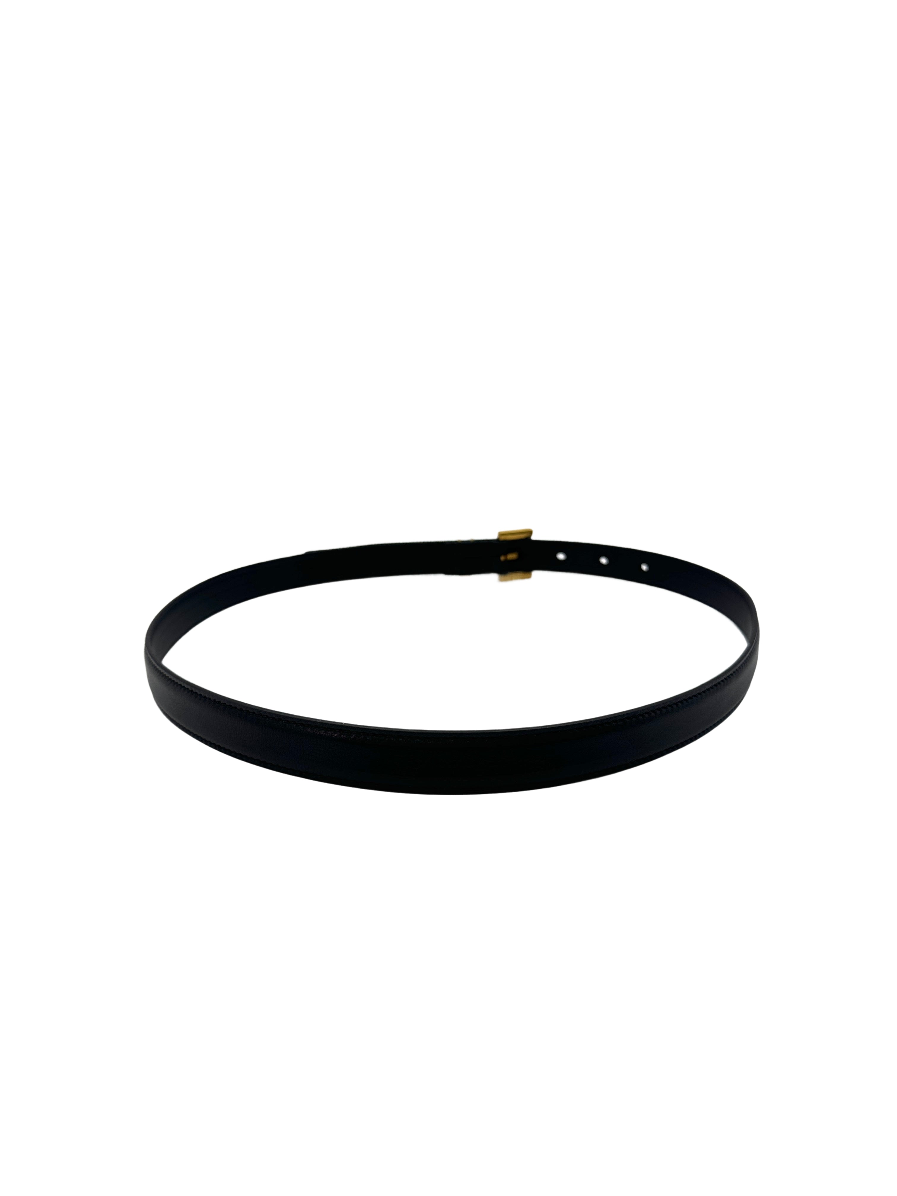 Saint Laurent Monogram Buckle Belt 80cm SLP01
