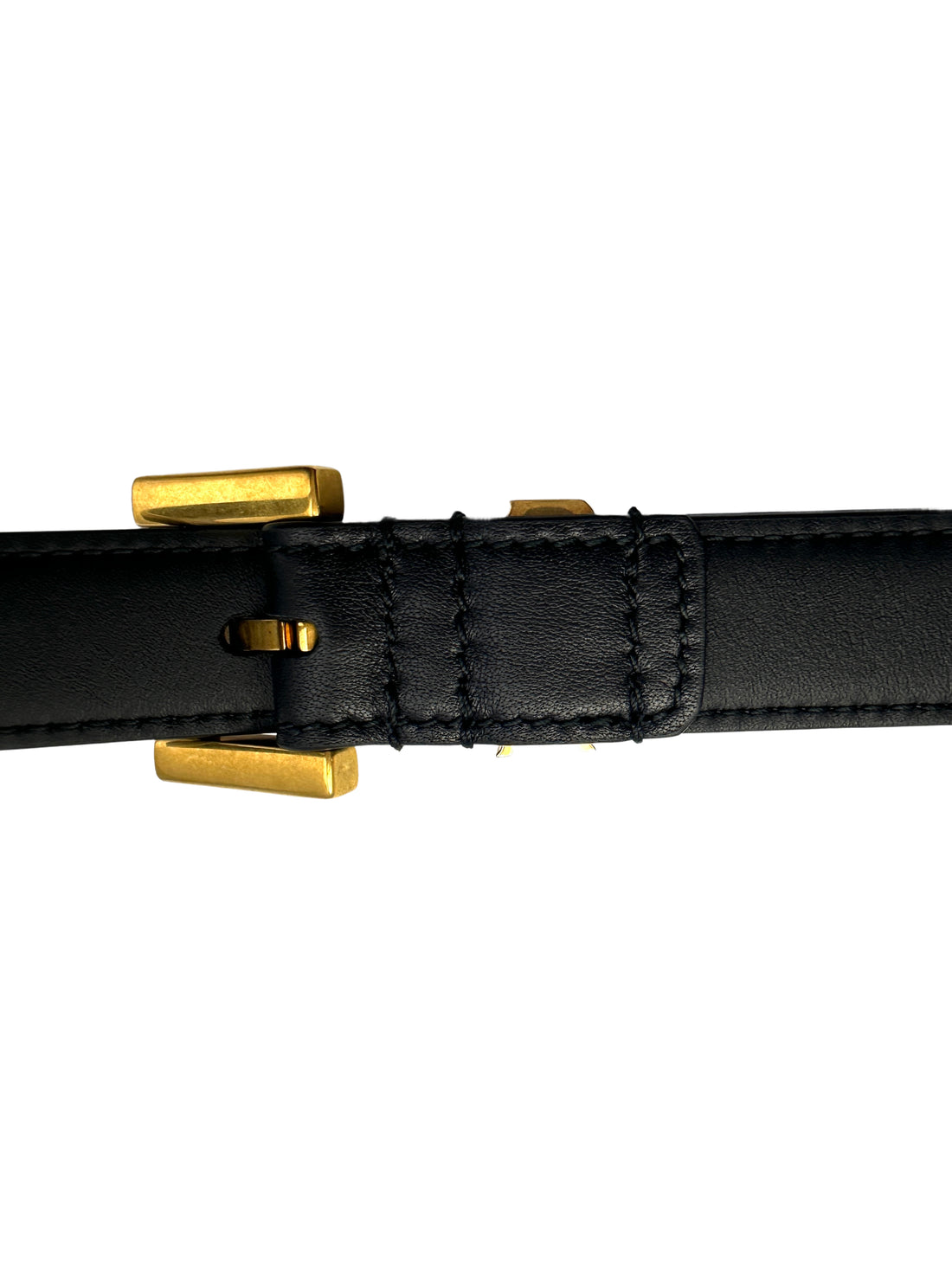 Saint Laurent Monogram Buckle Belt 80cm SLP01