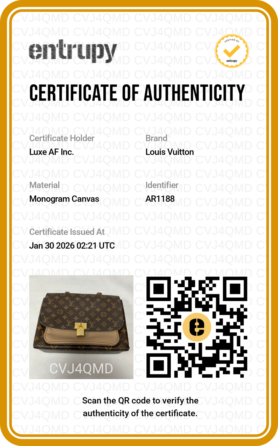 Louis Vuitton Marignan Brown Monogram Leather Messenger Bag With Gold Lock LV1812