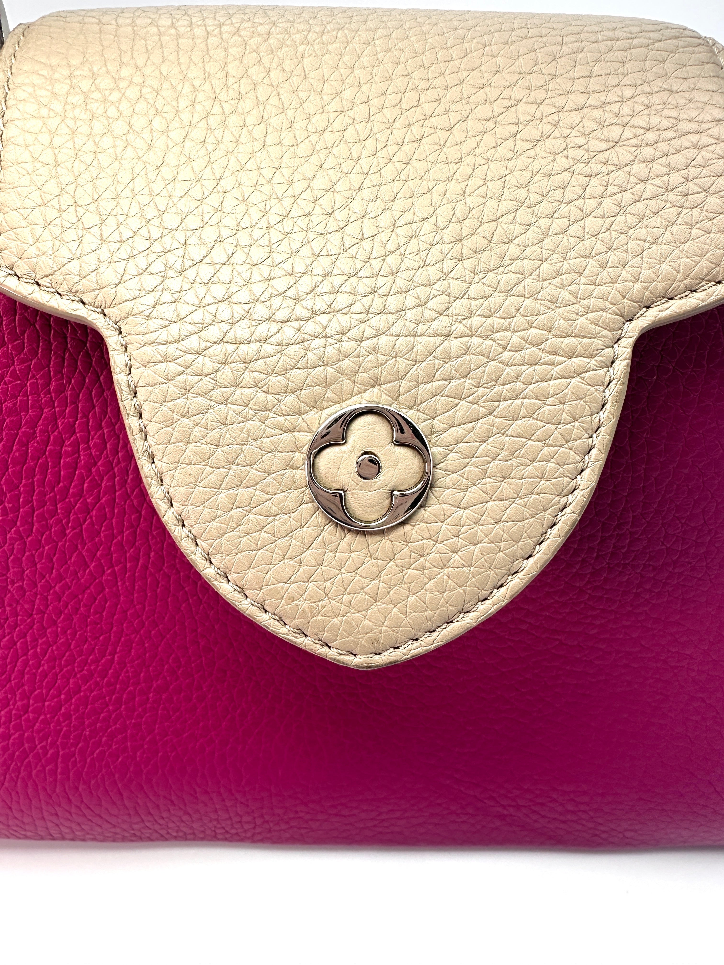 Louis Vuitton Capucines BB Purple Monogram Leather Handle Bag LV1768