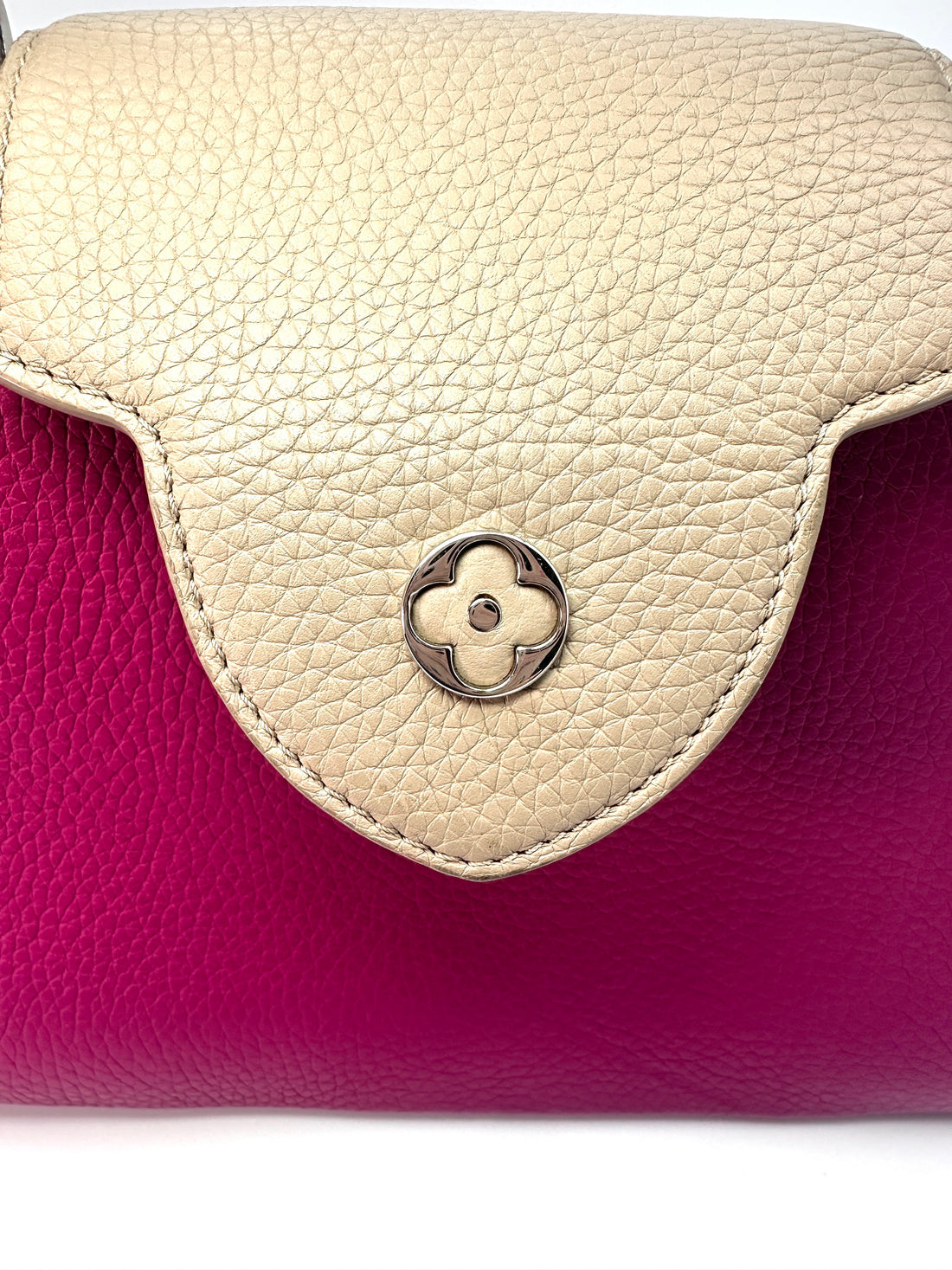 Louis Vuitton Capucines BB Purple Monogram Leather Handle Bag LV1768