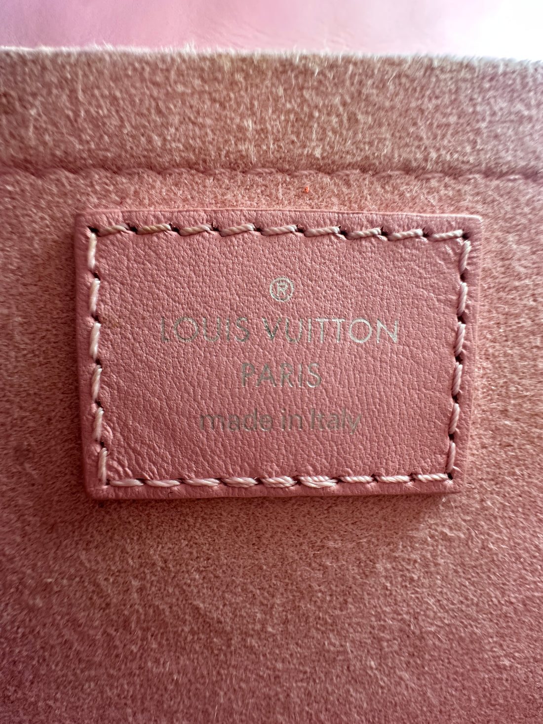 Louis Vuitton New Wave Pink Leather Shoulder Bag With Silver Hardware LV1777