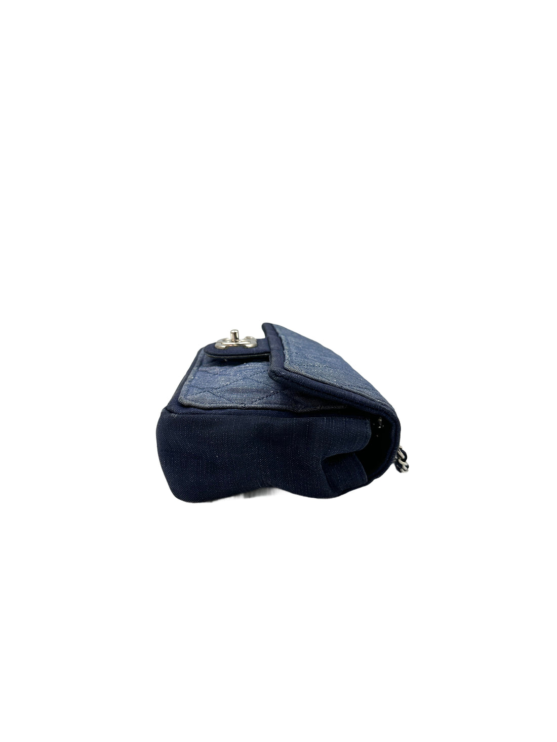 Chanel Denim Medallion Blue Bicolor Flap Shoulder Bag(19***87) CC1253