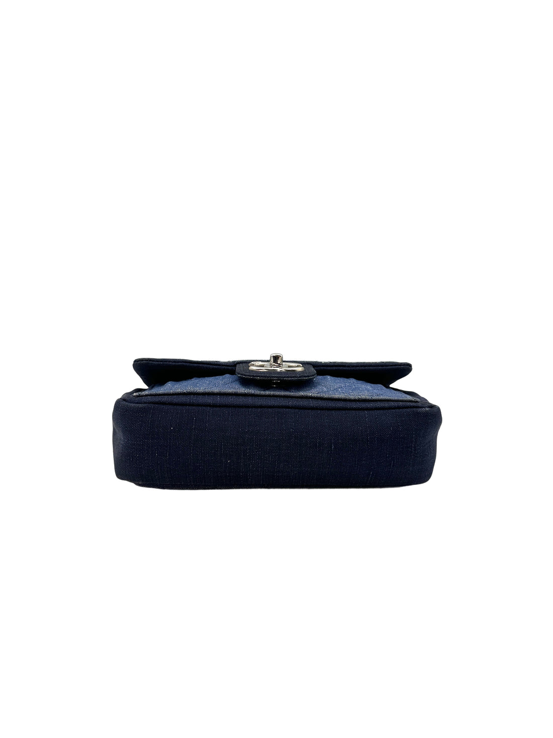 Chanel Denim Medallion Blue Bicolor Flap Shoulder Bag(19***87) CC1253