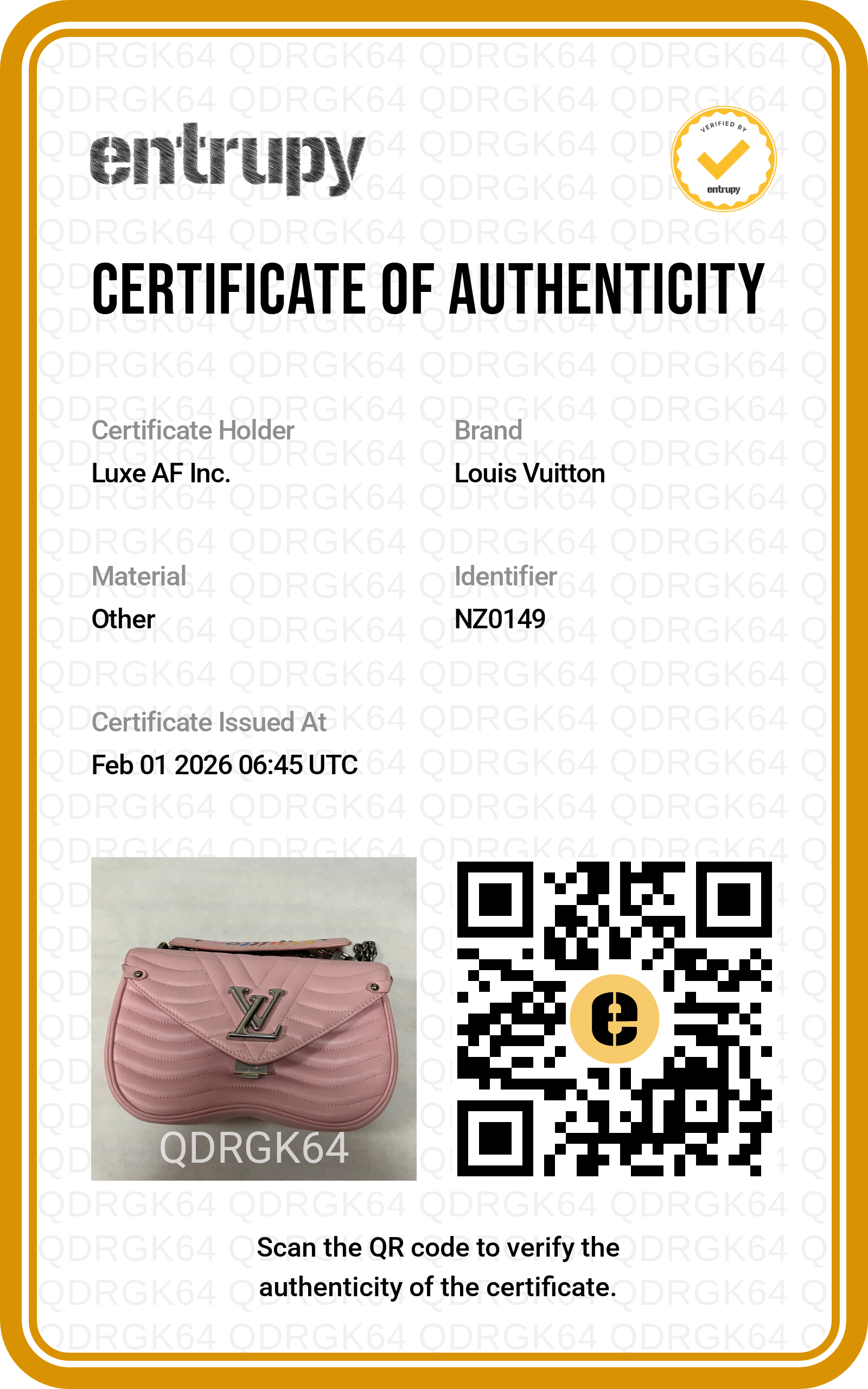 Louis Vuitton New Wave Pink Leather Shoulder Bag With Silver Hardware LV1777