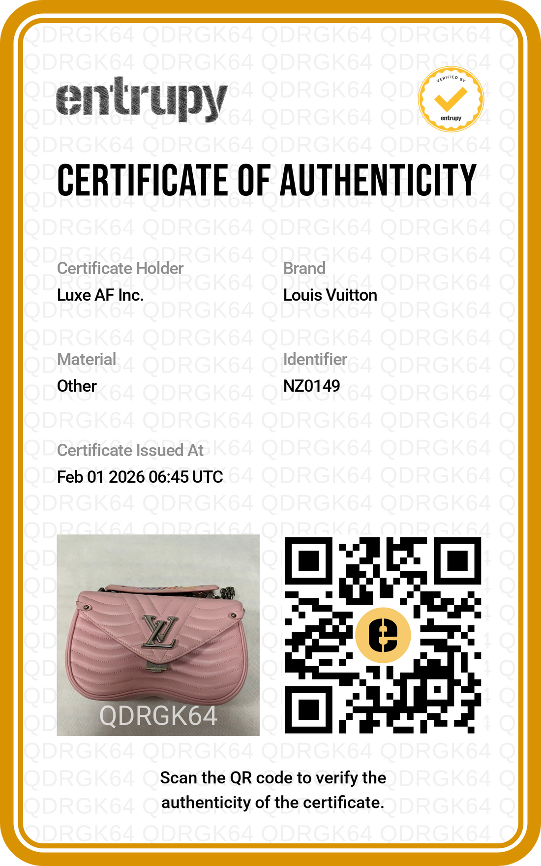 Louis Vuitton New Wave Pink Leather Shoulder Bag With Silver Hardware LV1777