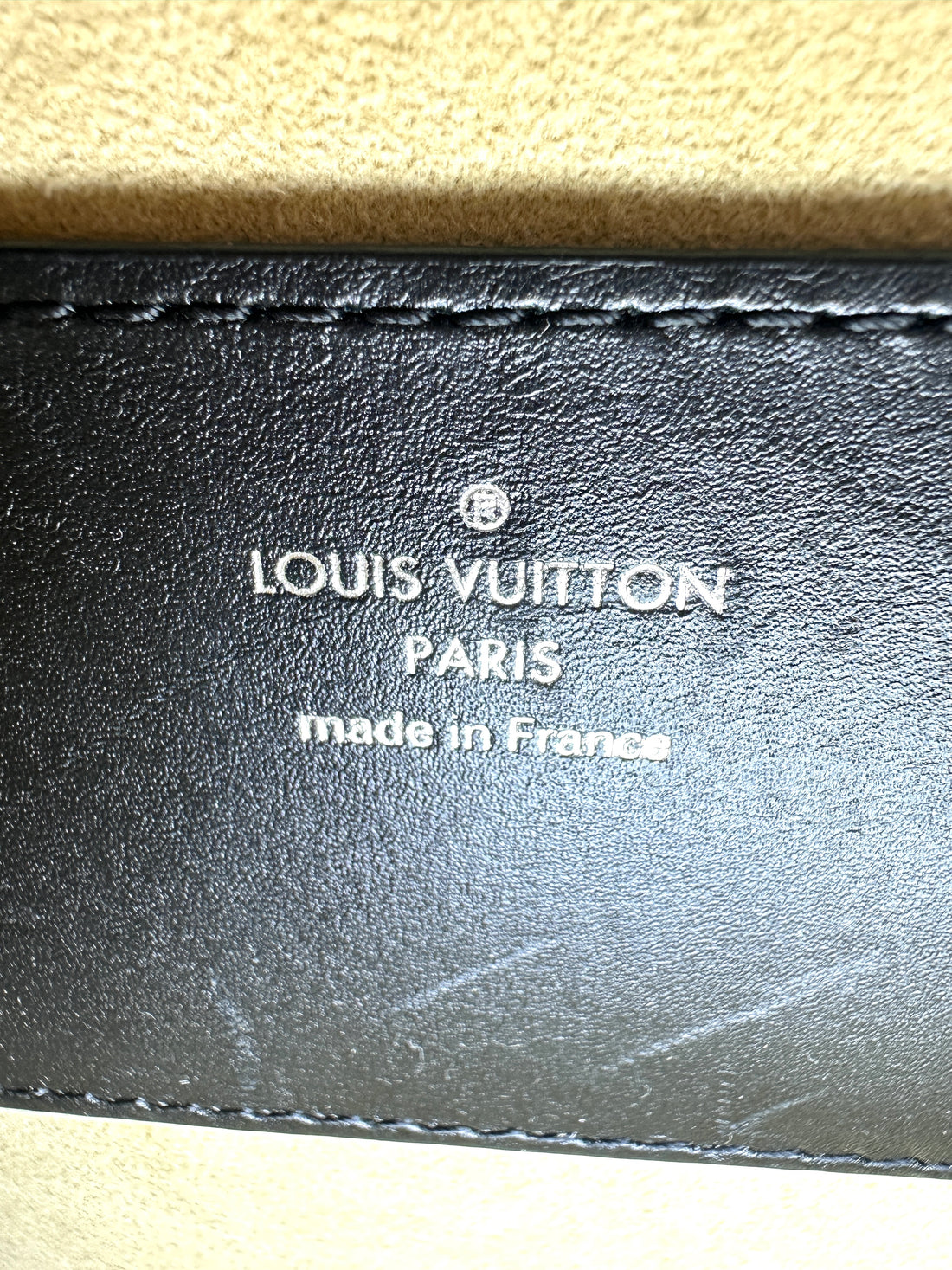Louis Vuitton Time trunk Twist MM Damier Ebene Leather Chain Bag LV1779