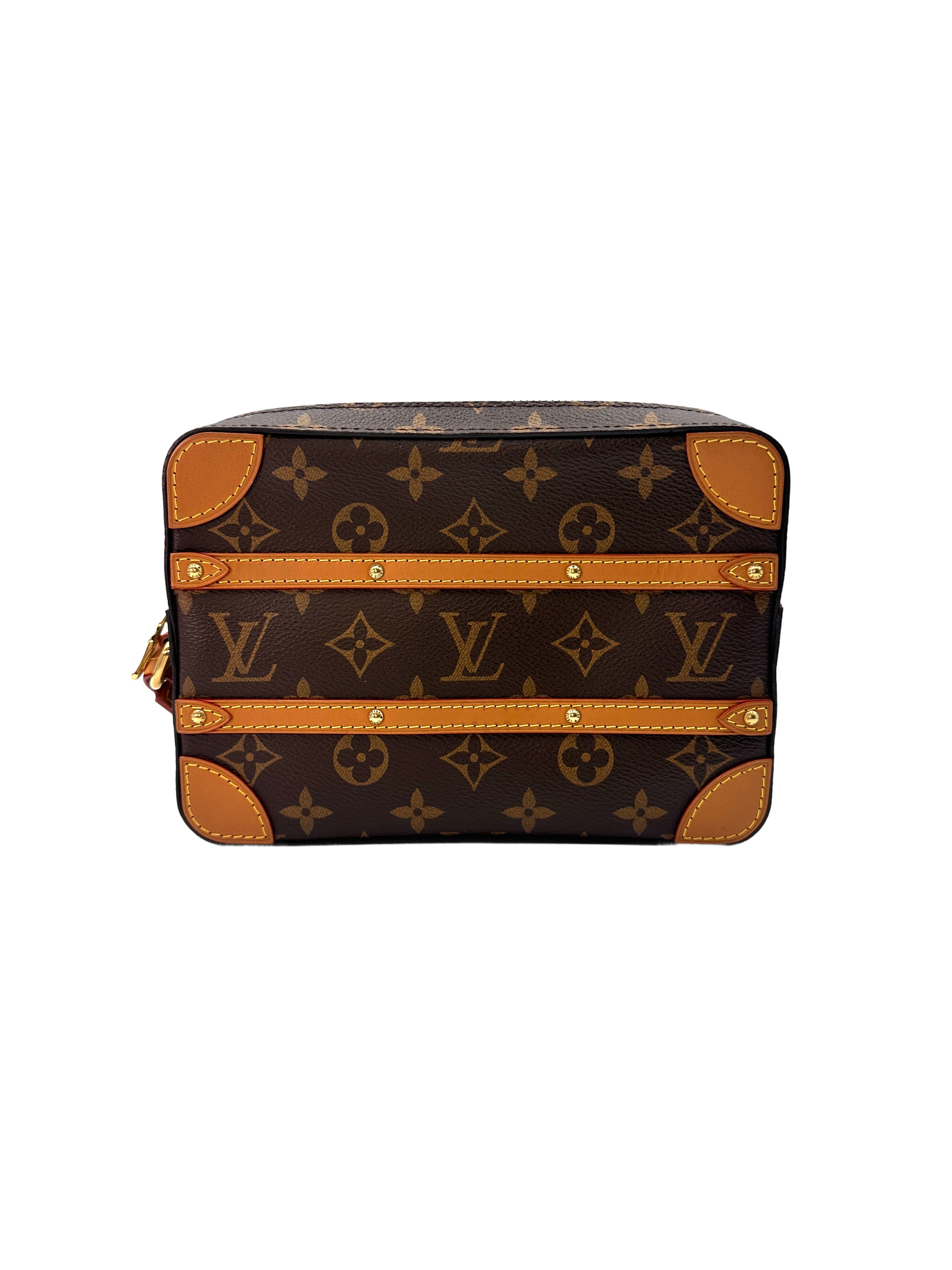 Louis Vuitton Monogram Soft Trunk Pouch(Detachable Handle) LV1783