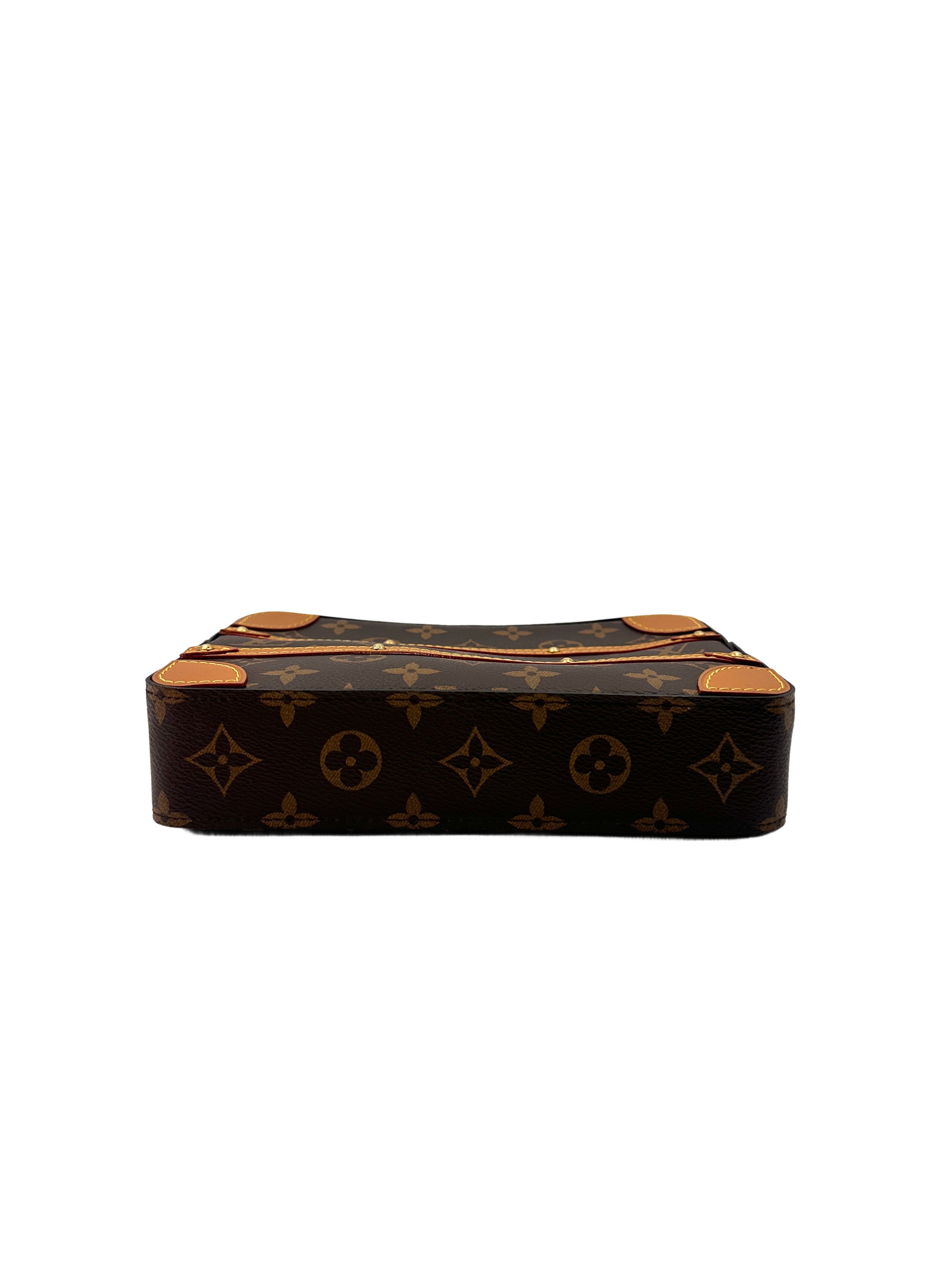 Louis Vuitton Monogram Soft Trunk Pouch(Detachable Handle) LV1783