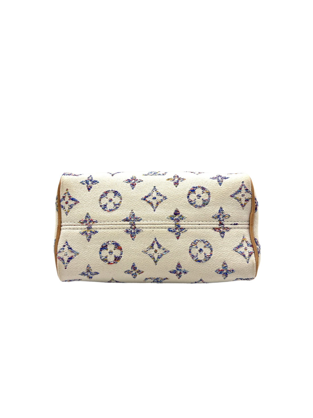 Louis Vuitton Speedy 20 Nautical White Monogram Jacquard Handle Bag LV1786