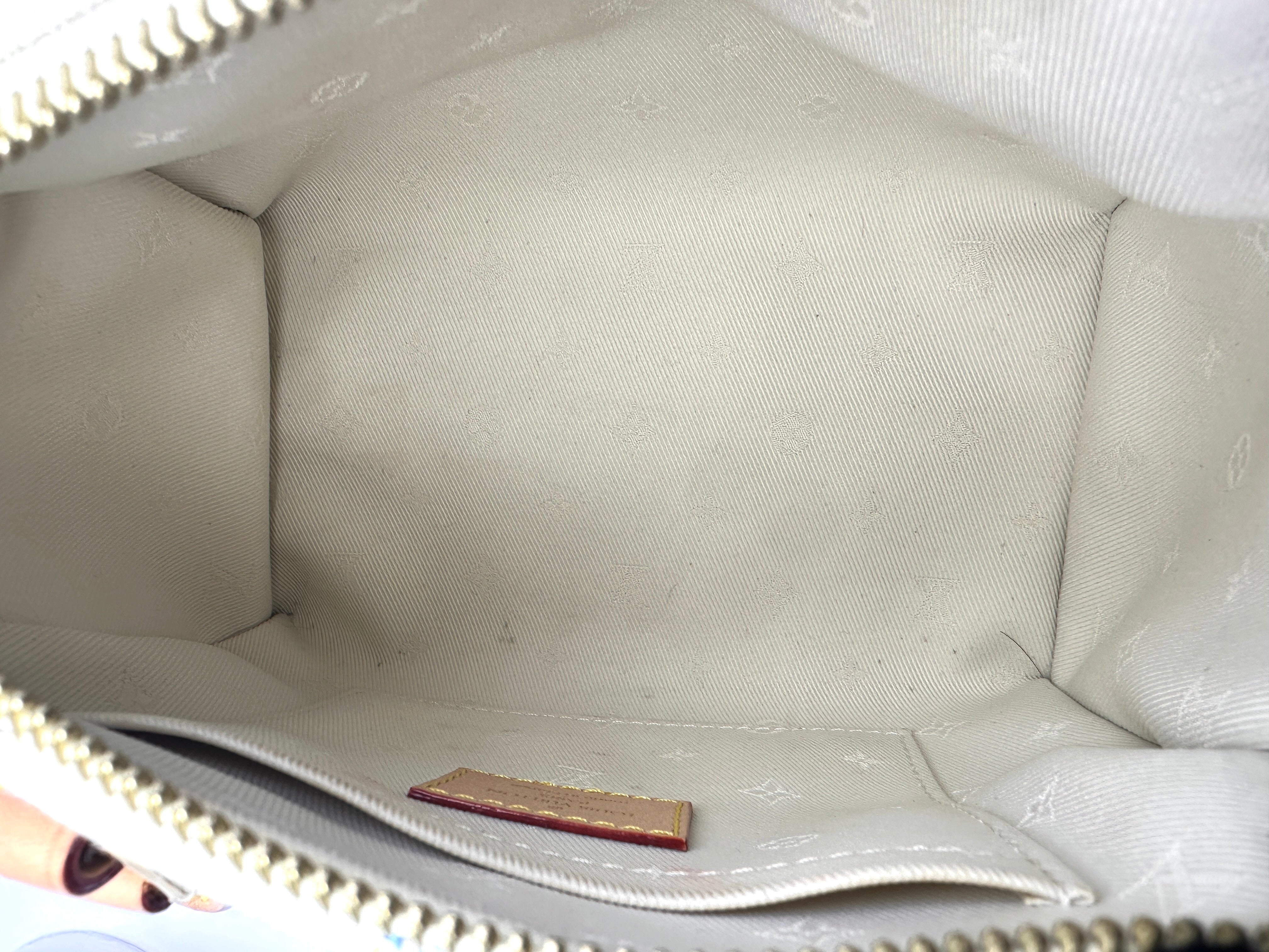 Louis Vuitton Speedy 20 Nautical White Monogram Jacquard Handle Bag LV1786