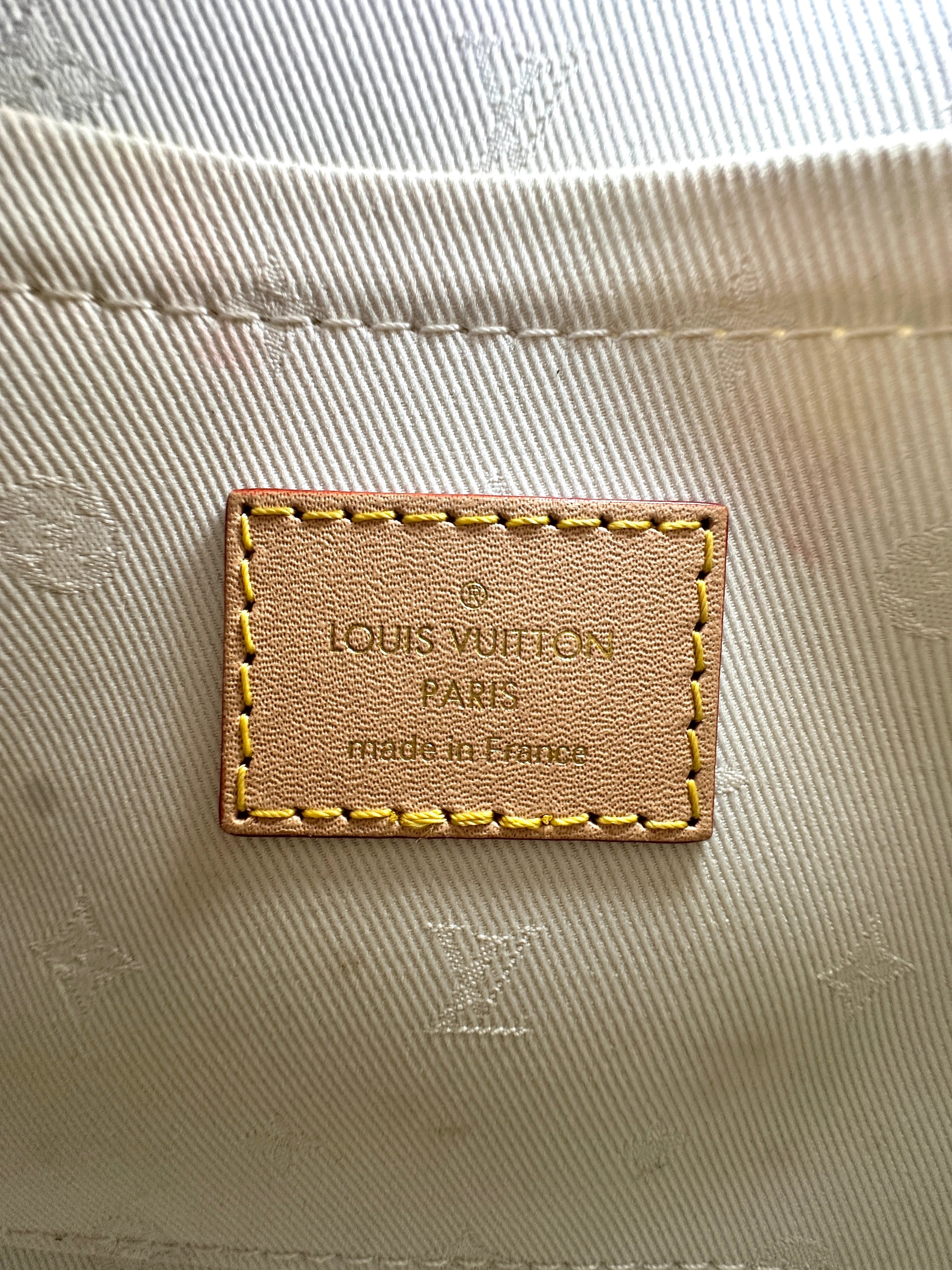 Louis Vuitton Speedy 20 Nautical White Monogram Jacquard Handle Bag LV1786