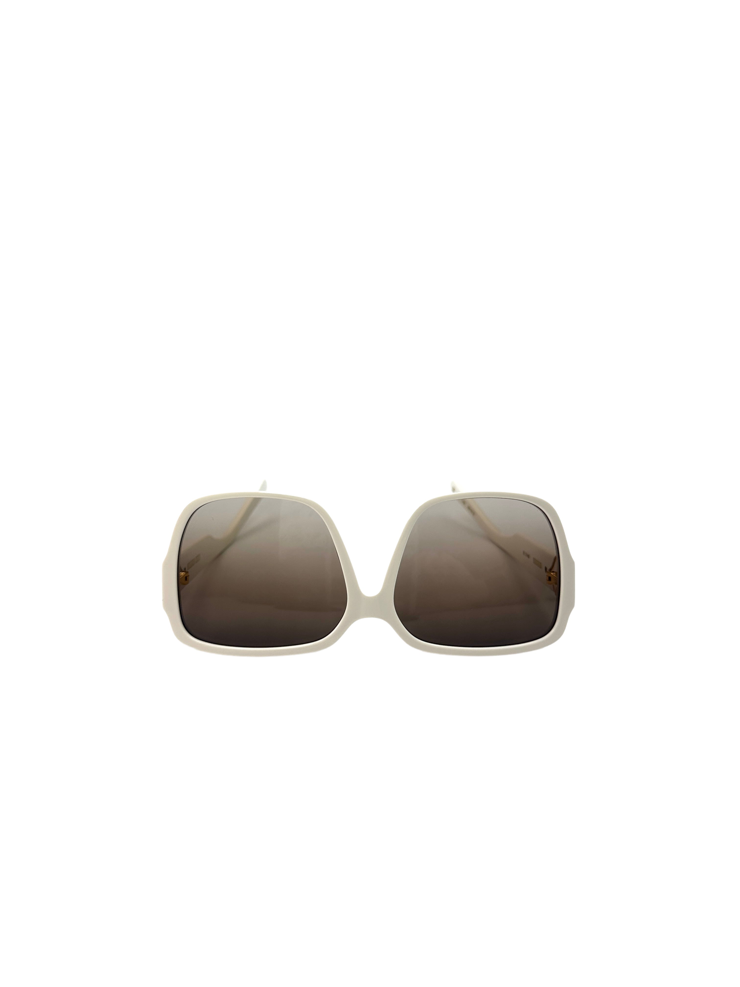 Louis Vuitton White Sunglasses(Z1614E) LVG06