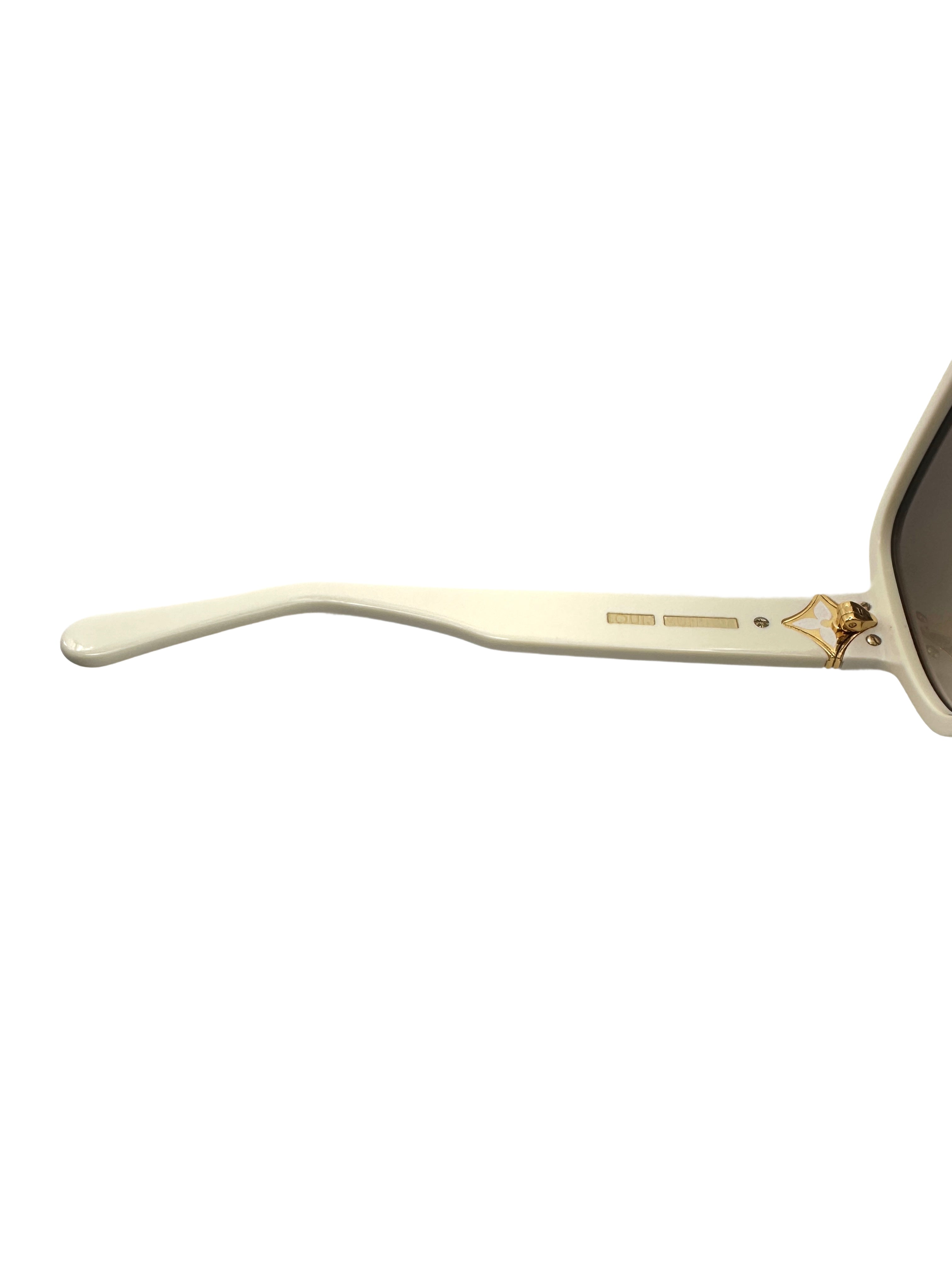 Louis Vuitton White Sunglasses(Z1614E) LVG06