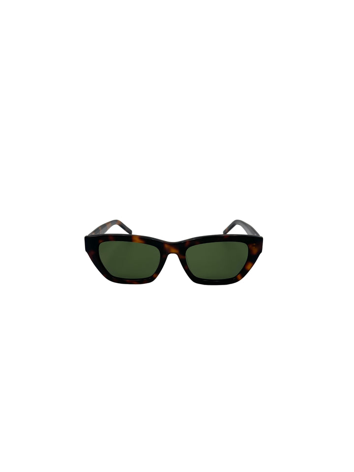 Saint Laurent SL M127-F Tortoiseshell Sunglasses SLG05