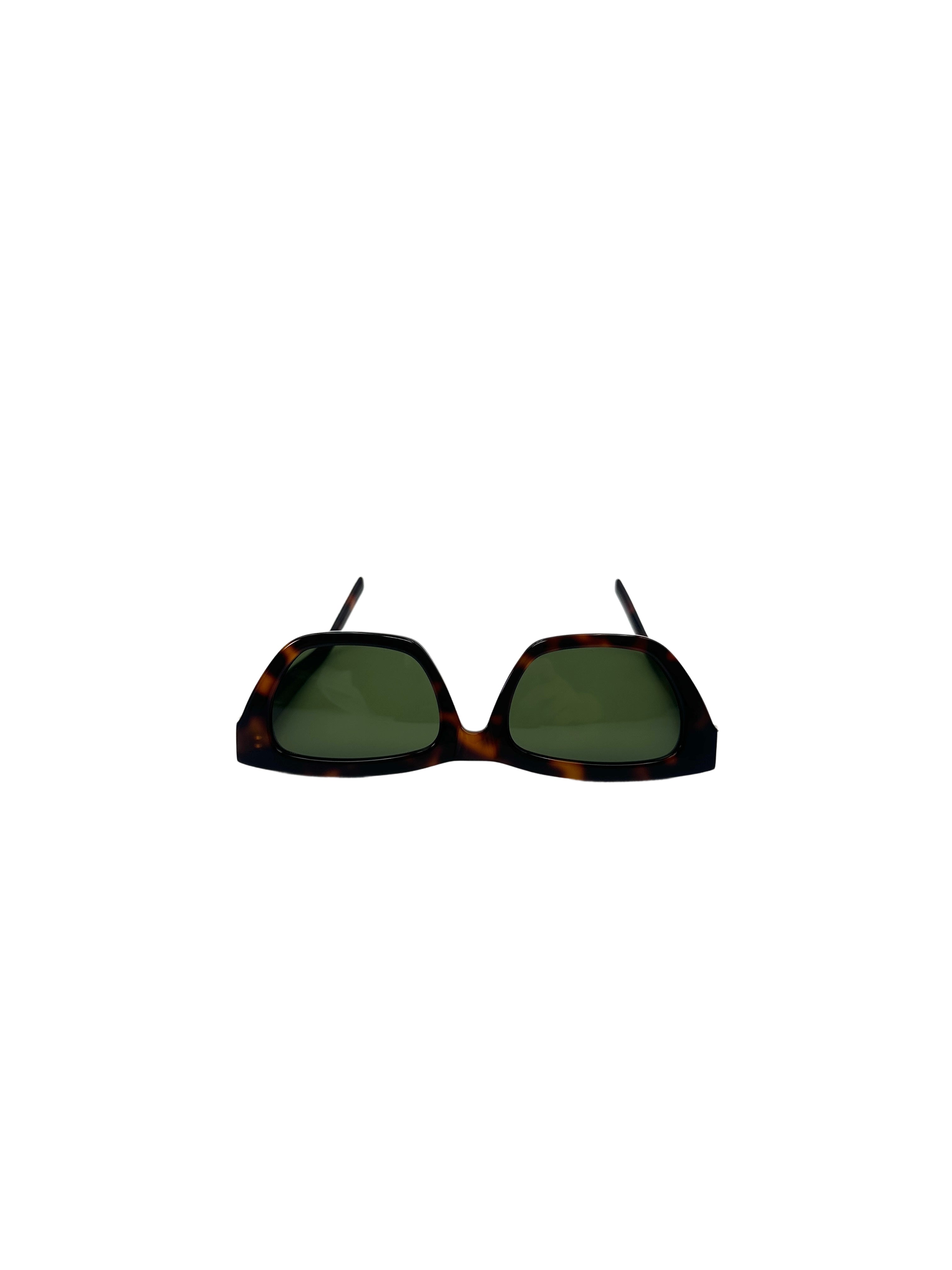 Saint Laurent SL M127-F Tortoiseshell Sunglasses SLG05