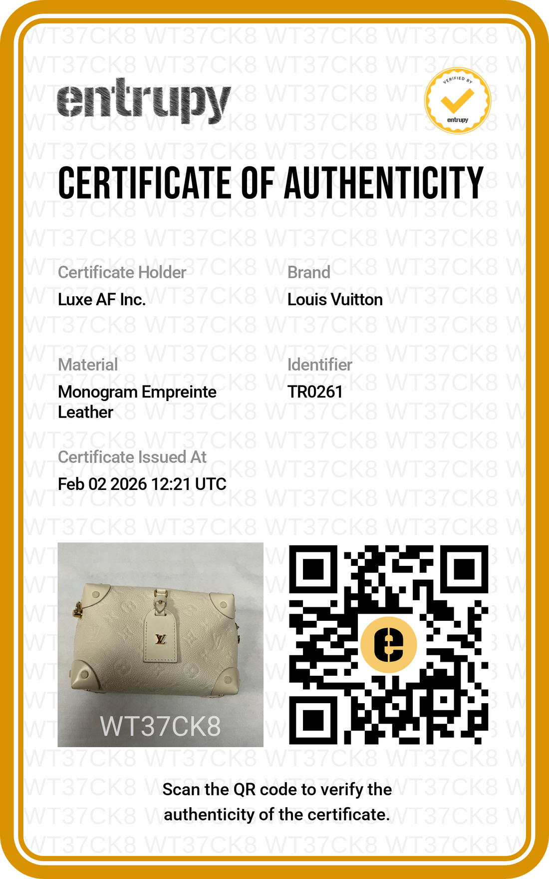 Louis Vuitton Petite Malle Souple White Monogram Empreinte Leather Crossbody Handle Bag With Gold Hardware LV1793