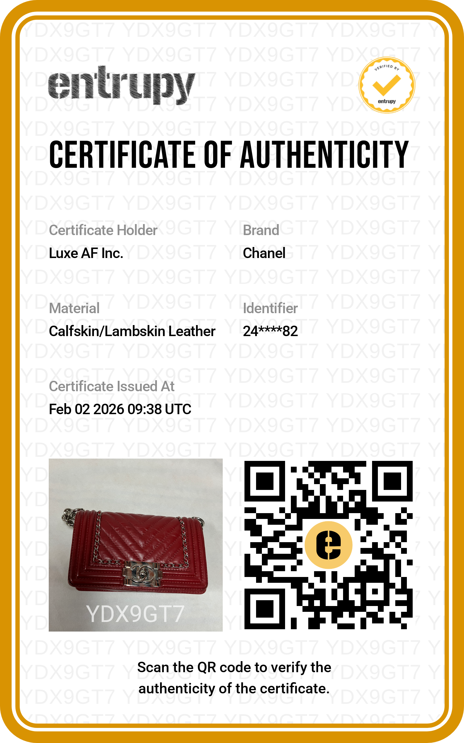 Chanel LeBoy Red Chevron Leather Small Size Flap Bag With Silver Buckle(24***82) CC1351