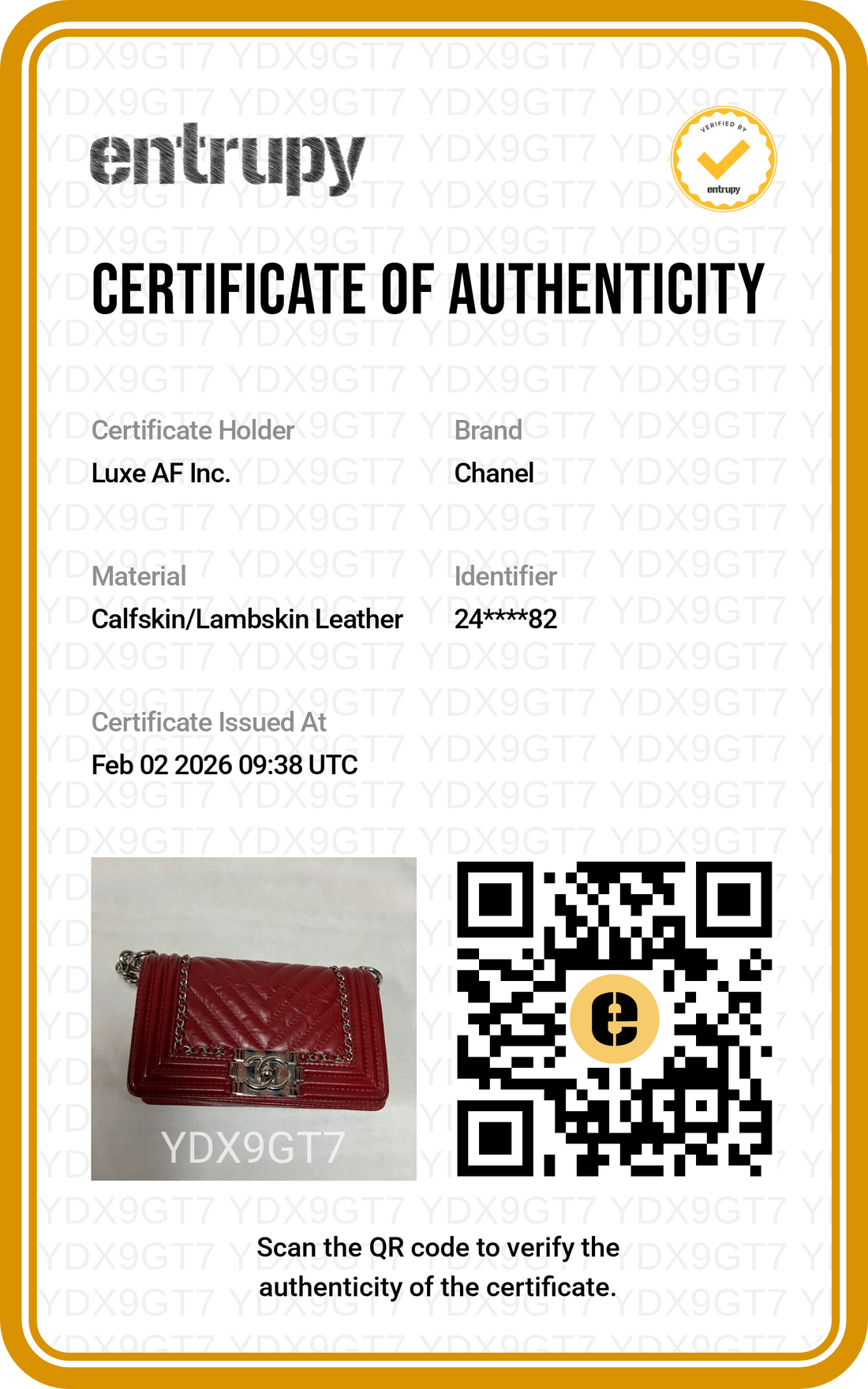 Chanel LeBoy Red Chevron Leather Small Size Flap Bag With Silver Buckle(24***82) CC1351