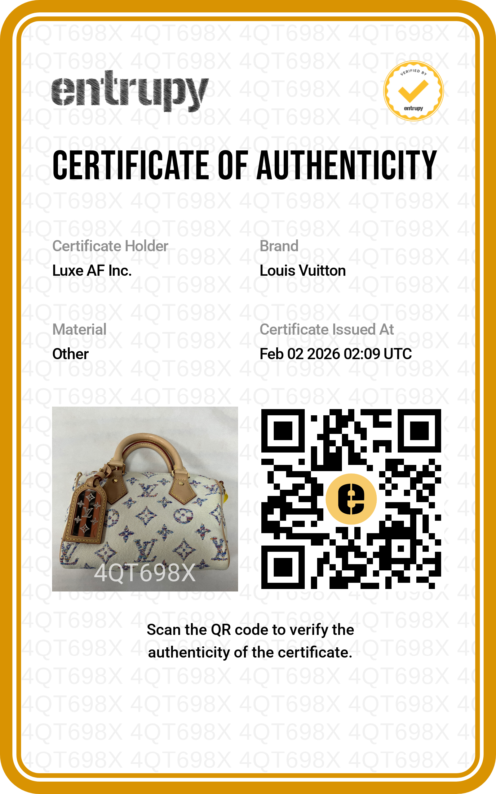 Louis Vuitton Speedy 20 Nautical White Monogram Jacquard Handle Bag LV1786