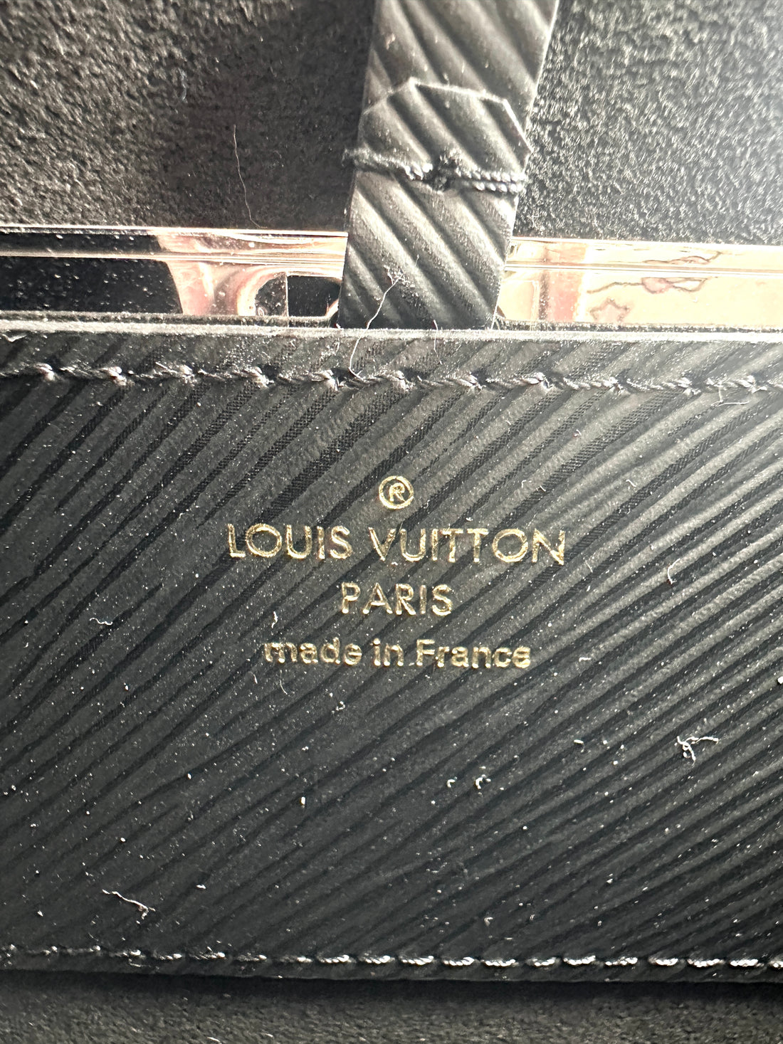 Louis Vuitton Twist MM Mechanical Flowers Black Epi Leather Chain Bag LV1794