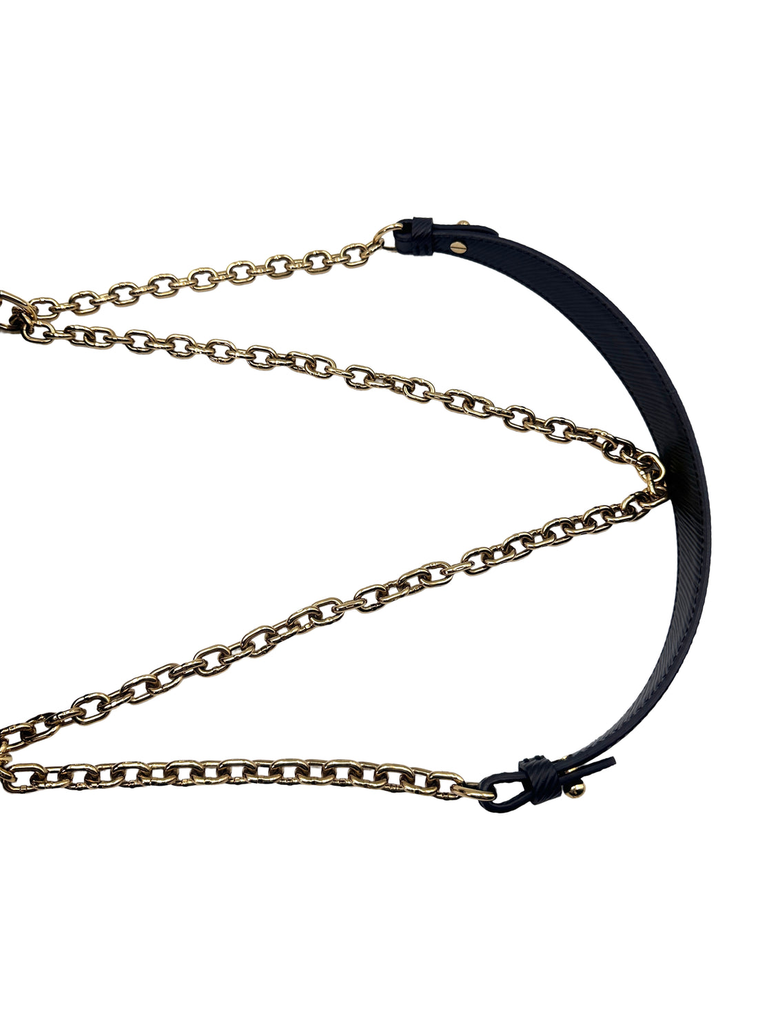 Louis Vuitton Twist MM Mechanical Flowers Black Epi Leather Chain Bag LV1794