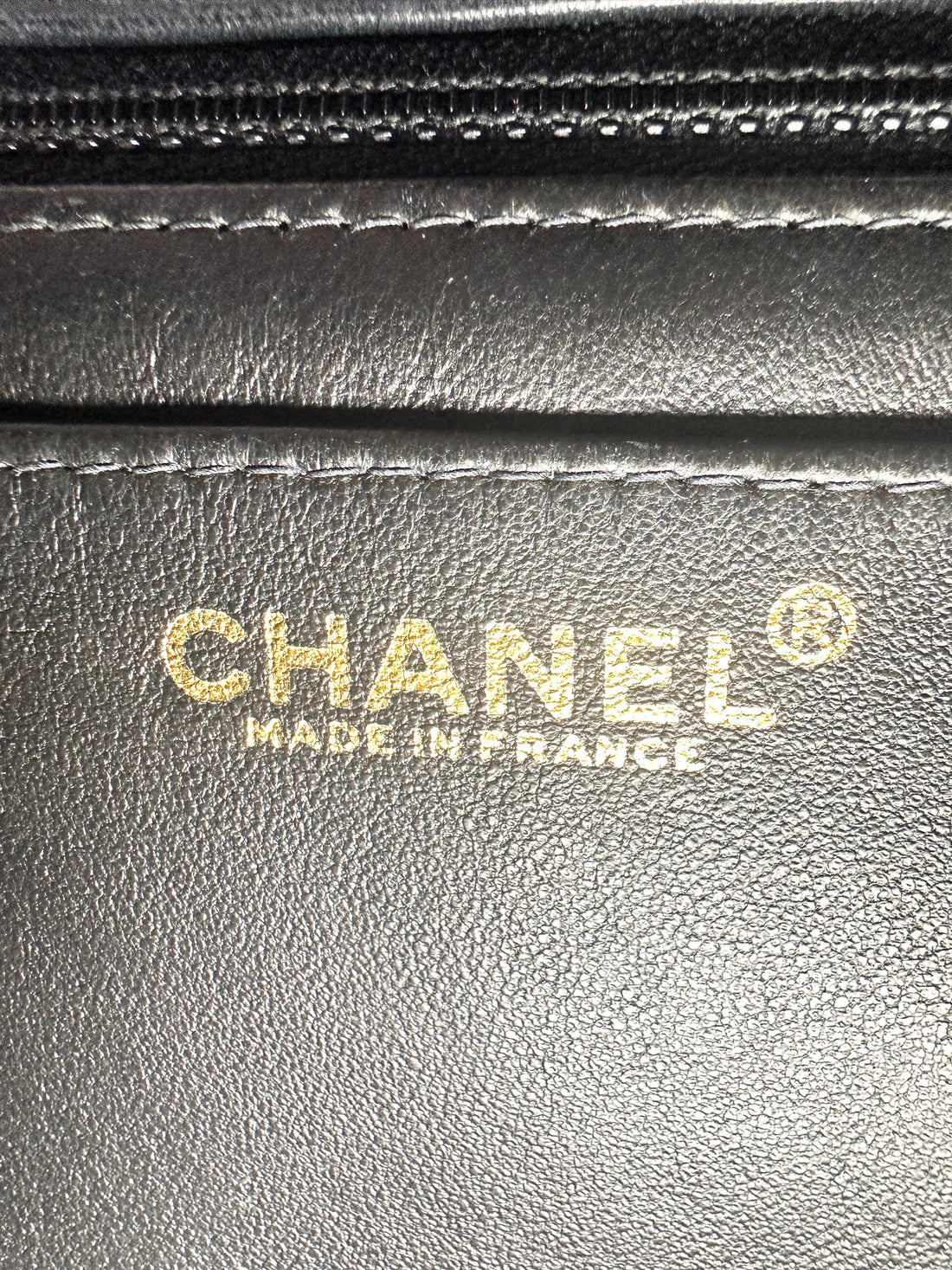 Chanel Vintage Black Quilted Lambskin Leather Crossbody Flap Bag(59***16) CC1265