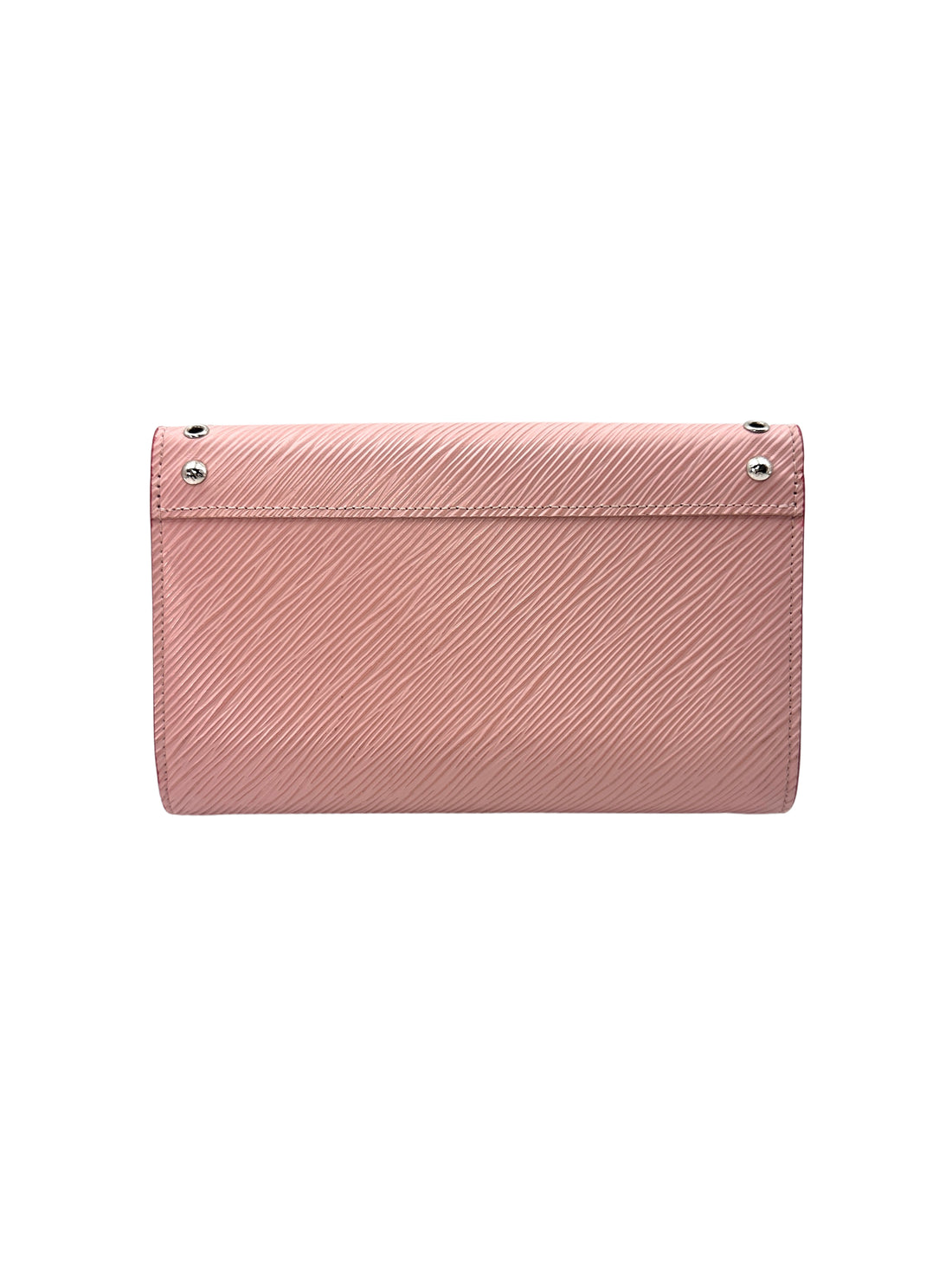 Louis Vuitton Twist Pink Studded Epi Leather Wallet On Chain Bag LV1790